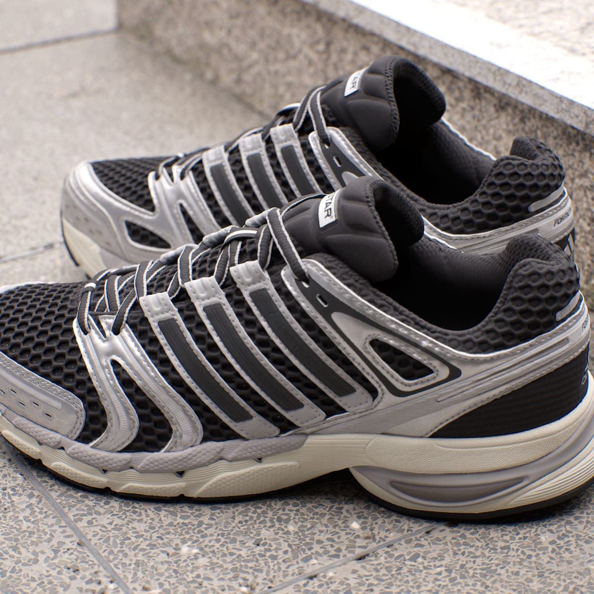 adidas Women's Adistar Control 5 Shoes - Core Black / Silver Metallic / Grey One