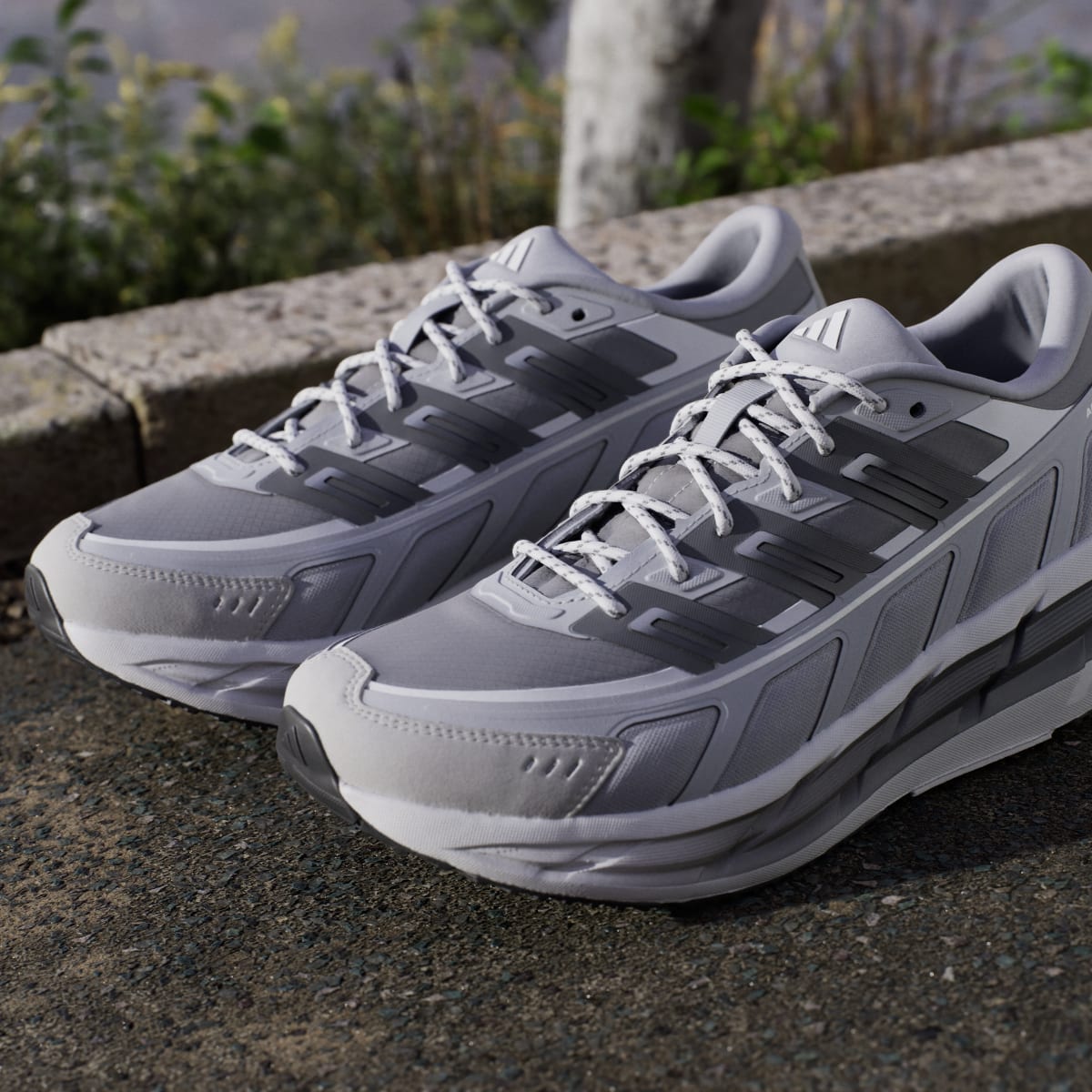 adidas Men's Adistar SPW Shoes - Halo Silver / Grey Four / Grey Two