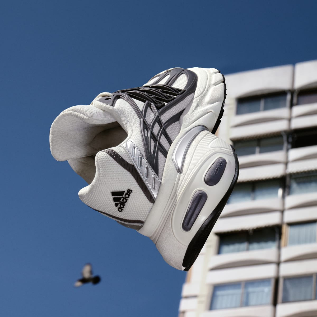 adidas Women's Adistar XLG 2.0 Shoes - Grey Strata / Core Black / Off White