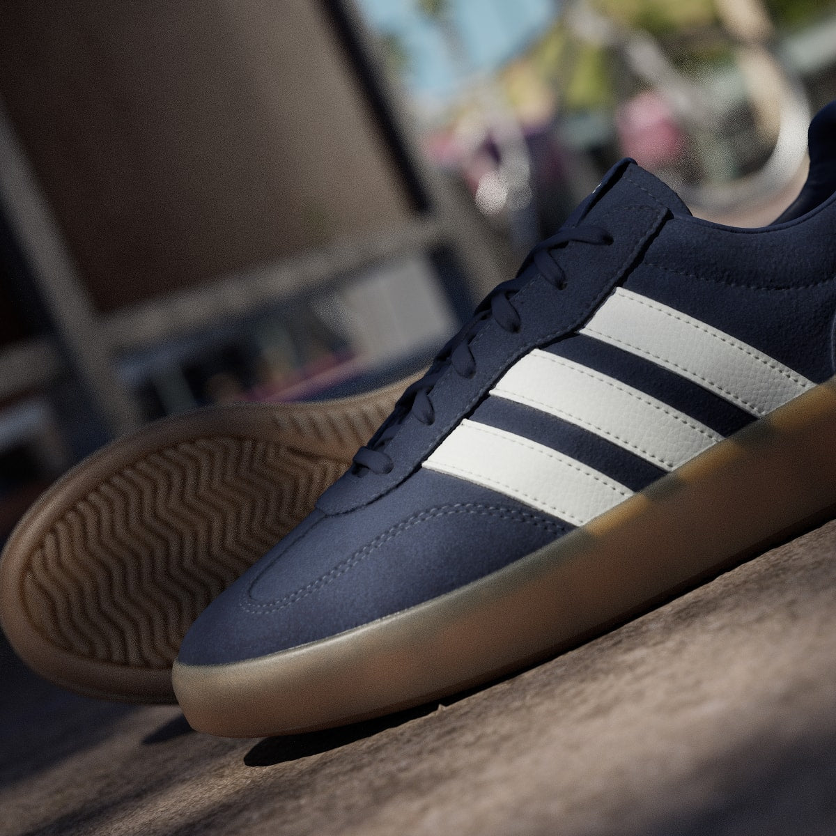 adidas Men's Barreda Decode Shoes - Night Indigo / Off White / Gum