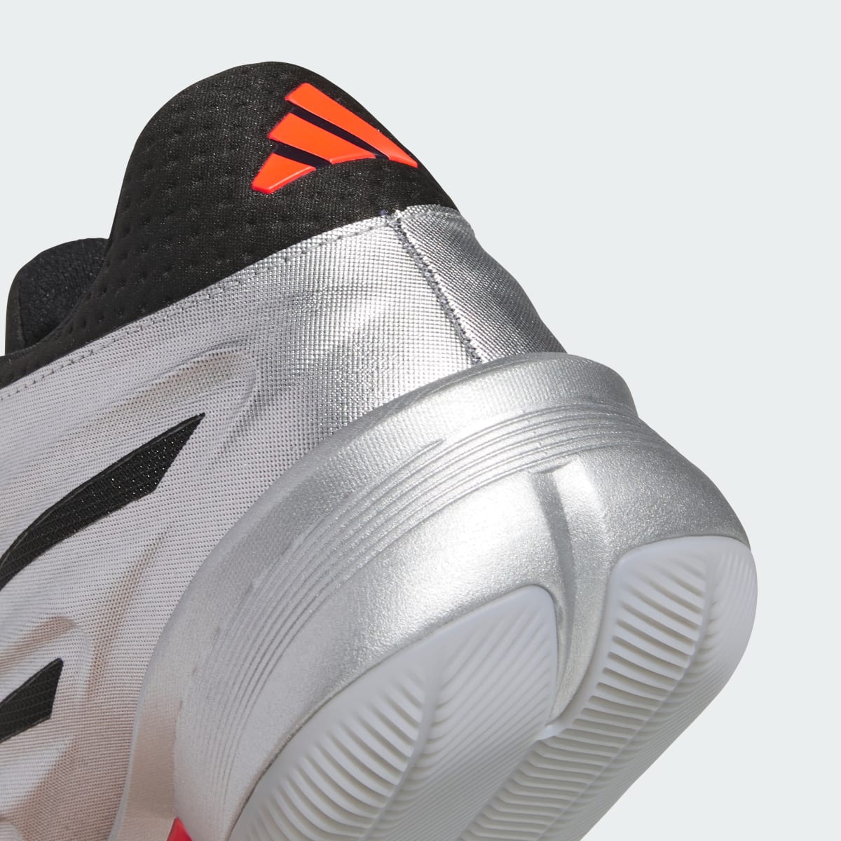 adidas Women's Crazy Energy Shoes - Silver Metallic / Core Black / Lucid Red