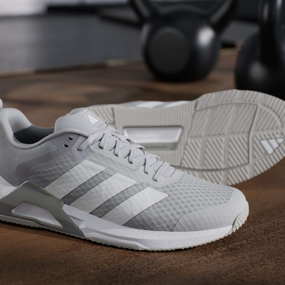 adidas Men's Dropset Control Training Shoes - Grey Two / Cloud White / Cloud White