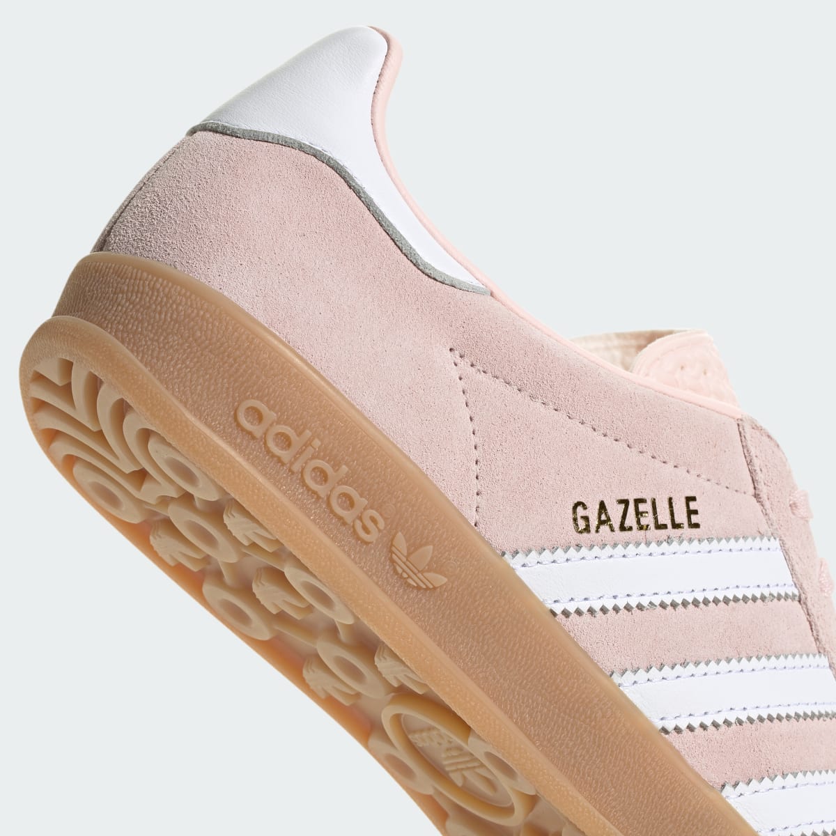 adidas Women's Gazelle Indoor Shoes - Sandy Pink / Cloud White / Gum