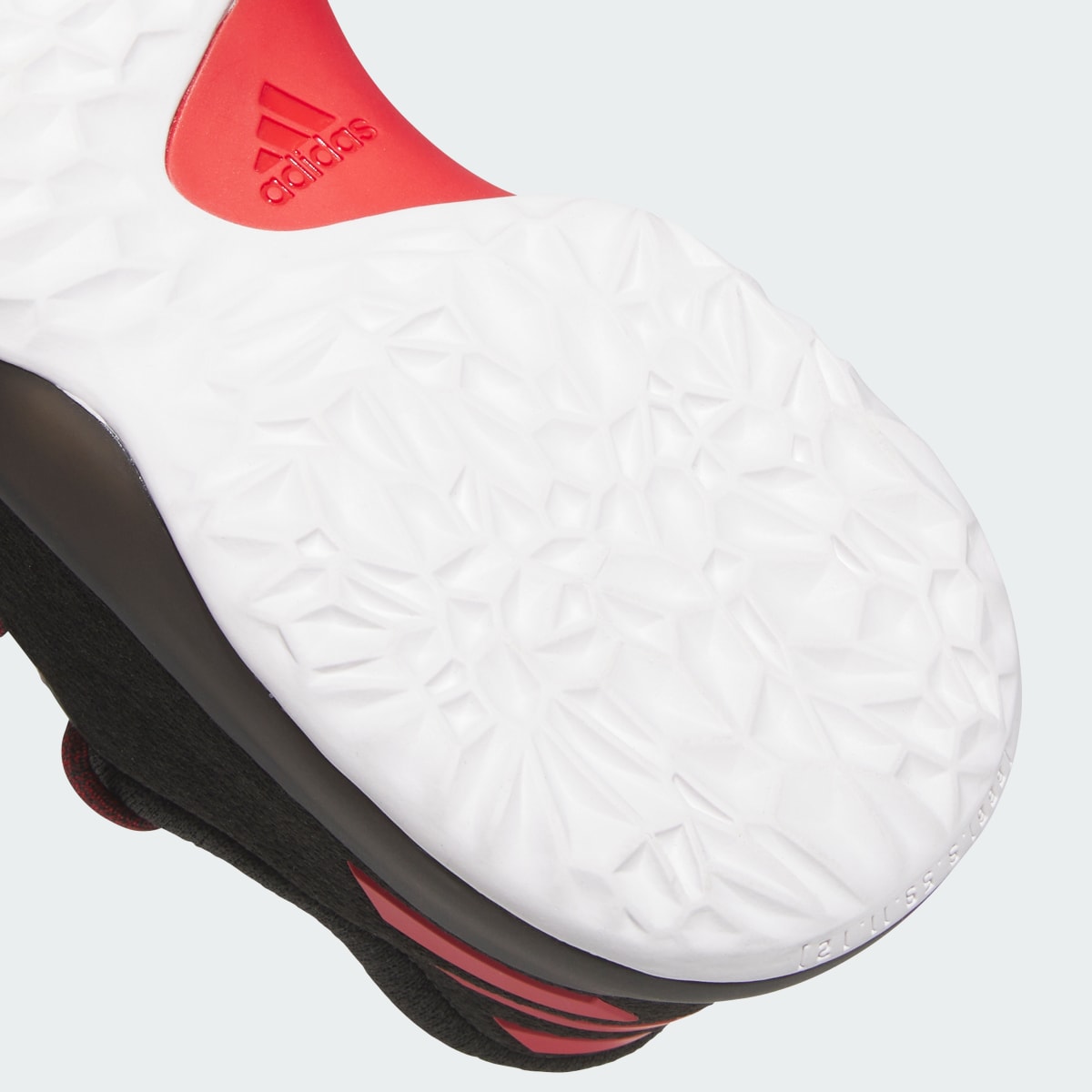 adidas Men's Harden Volume 1 Pioneer Shoes - Core Black / Cloud White / Better Scarlet