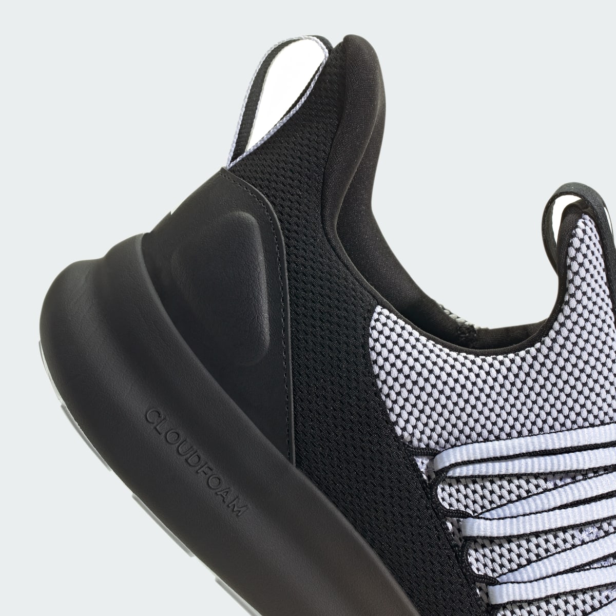 adidas Men's Lite Racer Adapt 7.0 Wide Shoes - Cloud White / Core Black / Cloud White