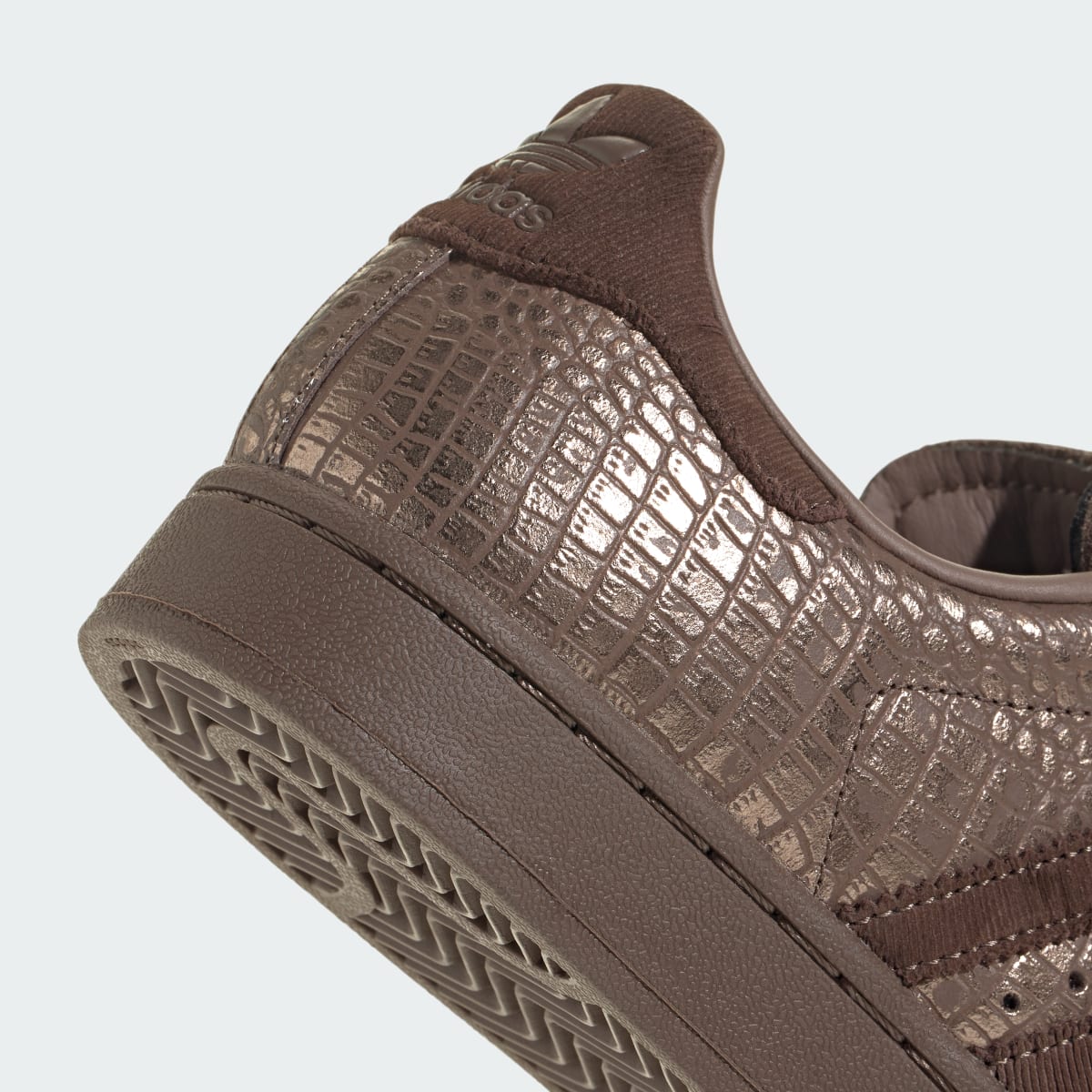 adidas Women's Superstar II Shoes - Earth Strata / Earth Strata / Gold Metallic