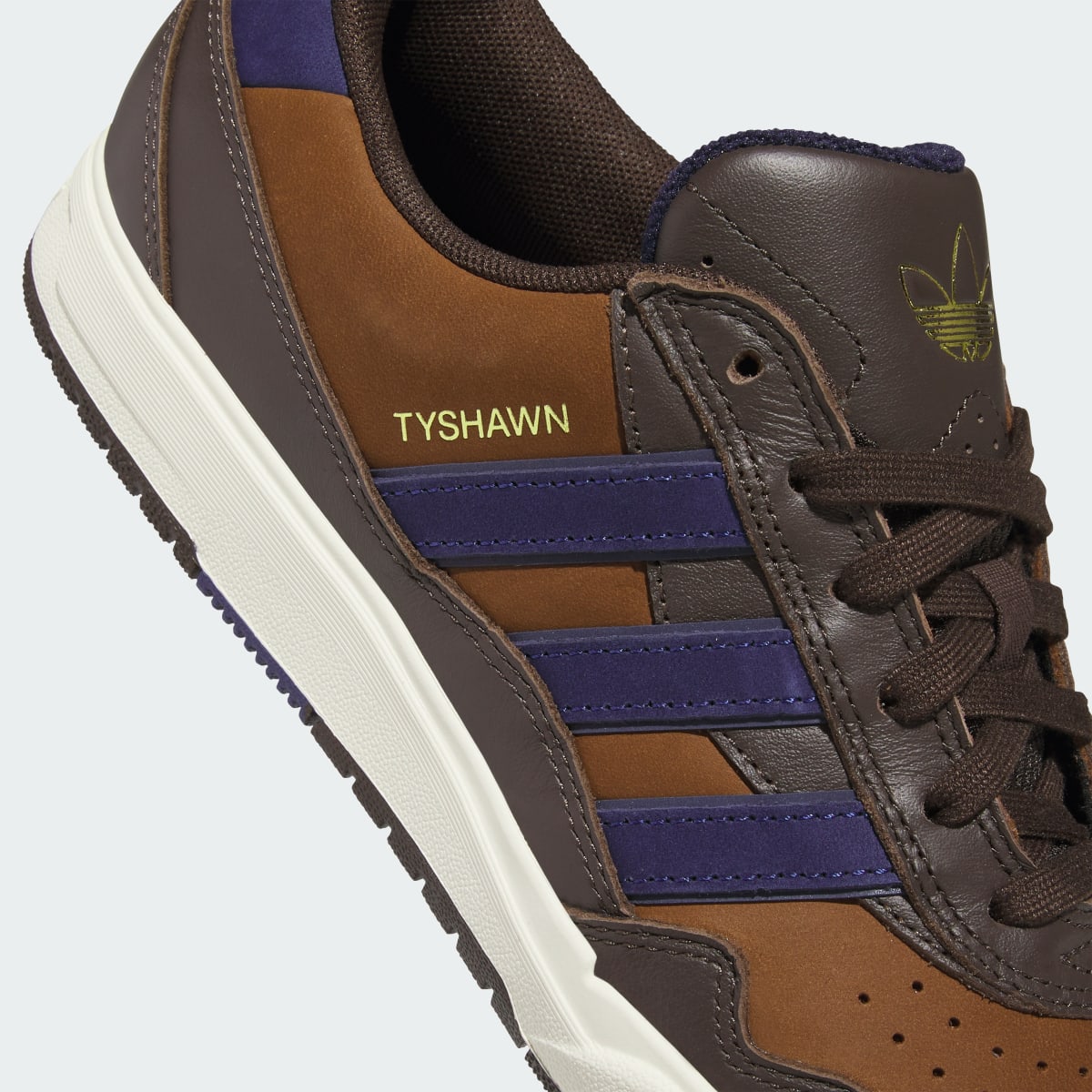 adidas Women's Tyshawn II Shoes - Aurora Coffee / Dark Blue / Preloved Brown