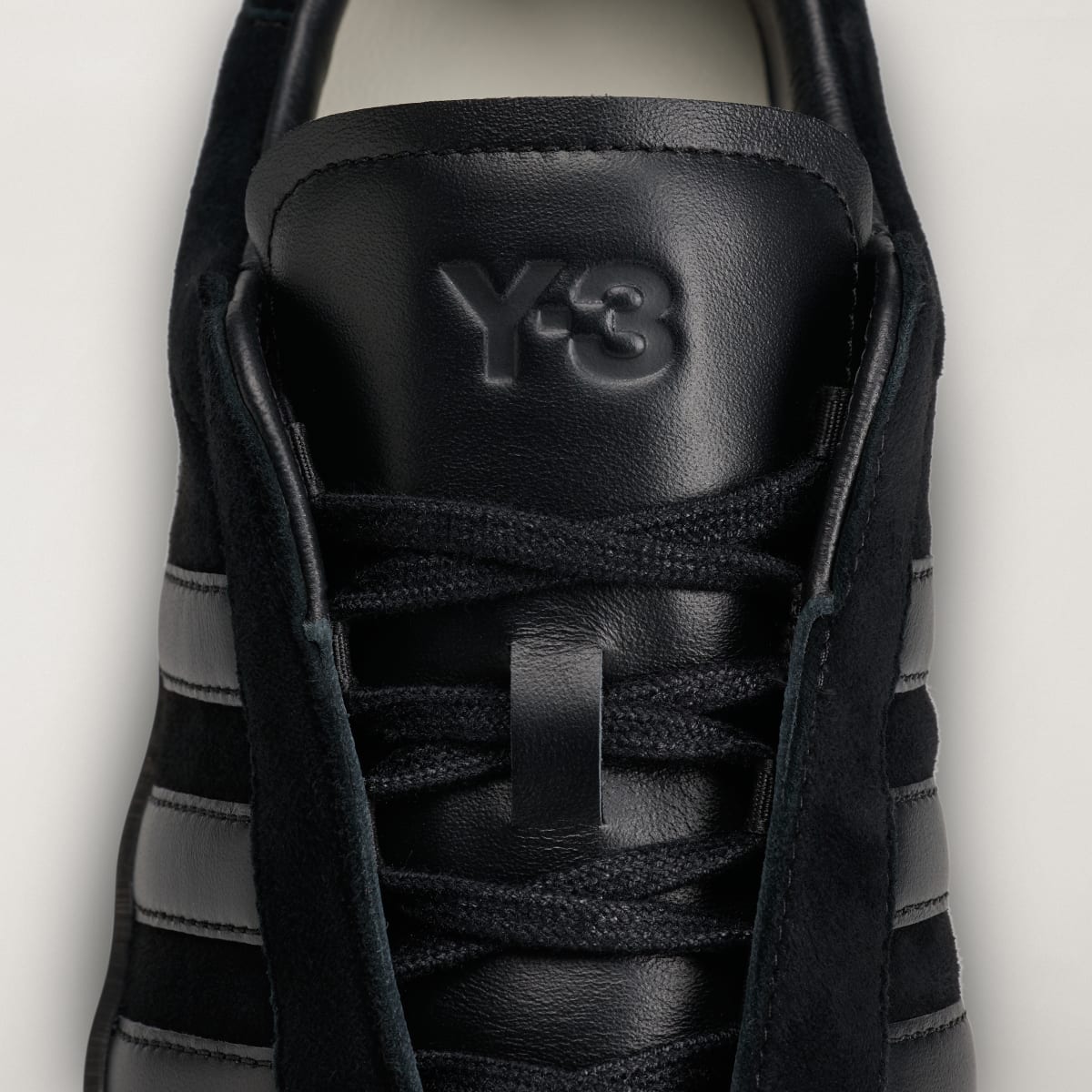 adidas Women's Y-3 Gazelle Shoes - Black / Black / Black