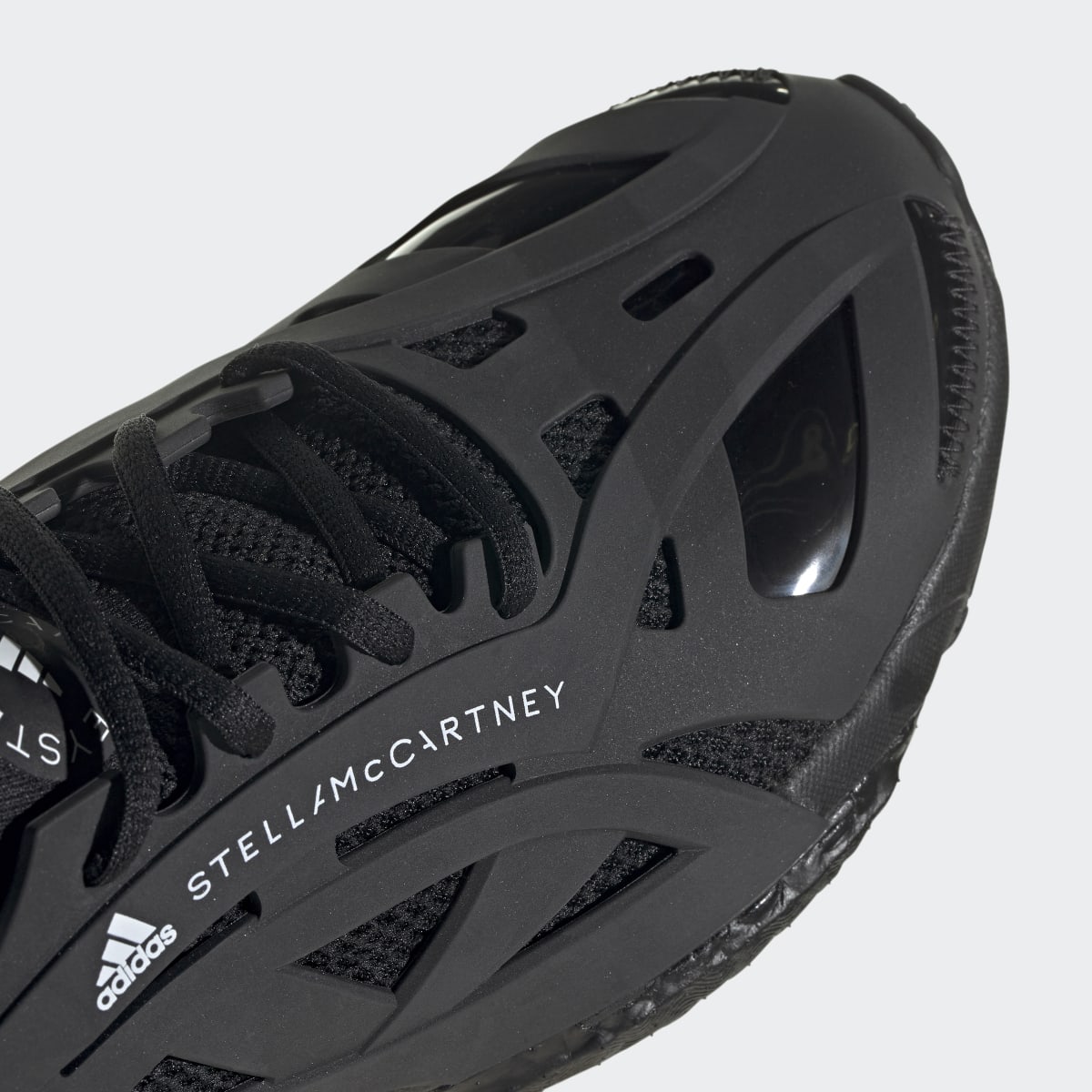 adidas Women's by Stella McCartney Solarglide Shoes - Core Black / Core Black / Core Black
