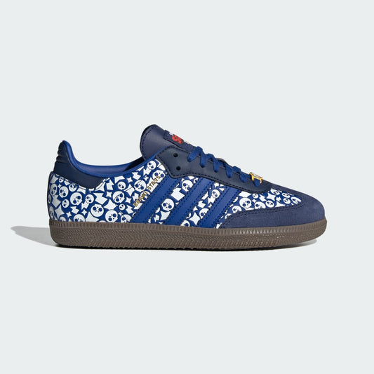 adidas Kids' Brawl Stars Samba OG Shoes - Royal Blue / Royal Blue / Dark Blue