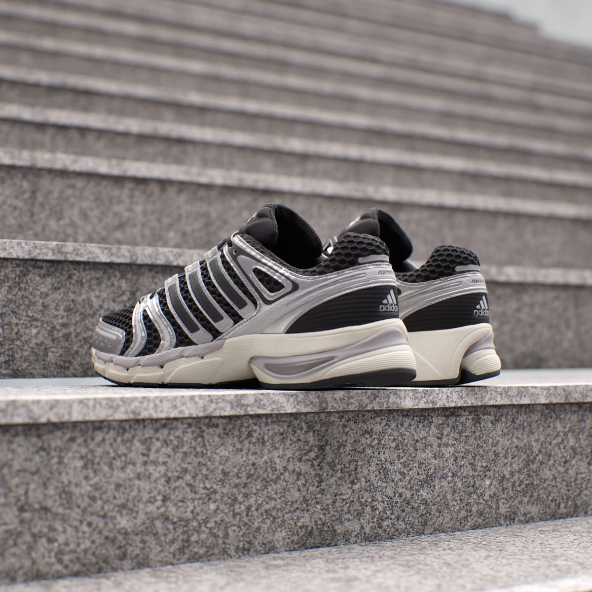 adidas Women's Adistar Control 5 Shoes - Core Black / Silver Metallic / Grey One