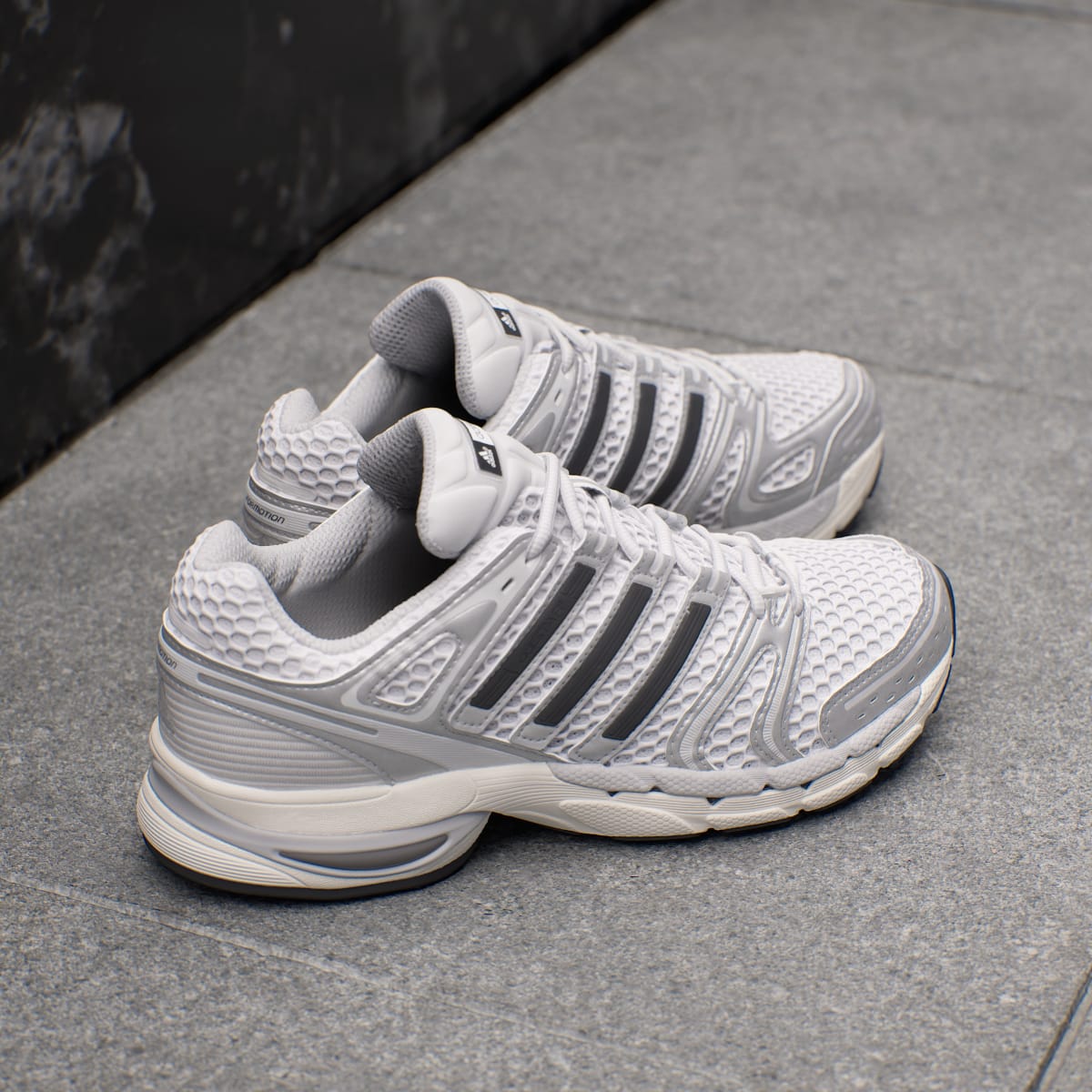 adidas Women's Adistar Control 5 Shoes - Silver Metallic / Grey One / Core Black