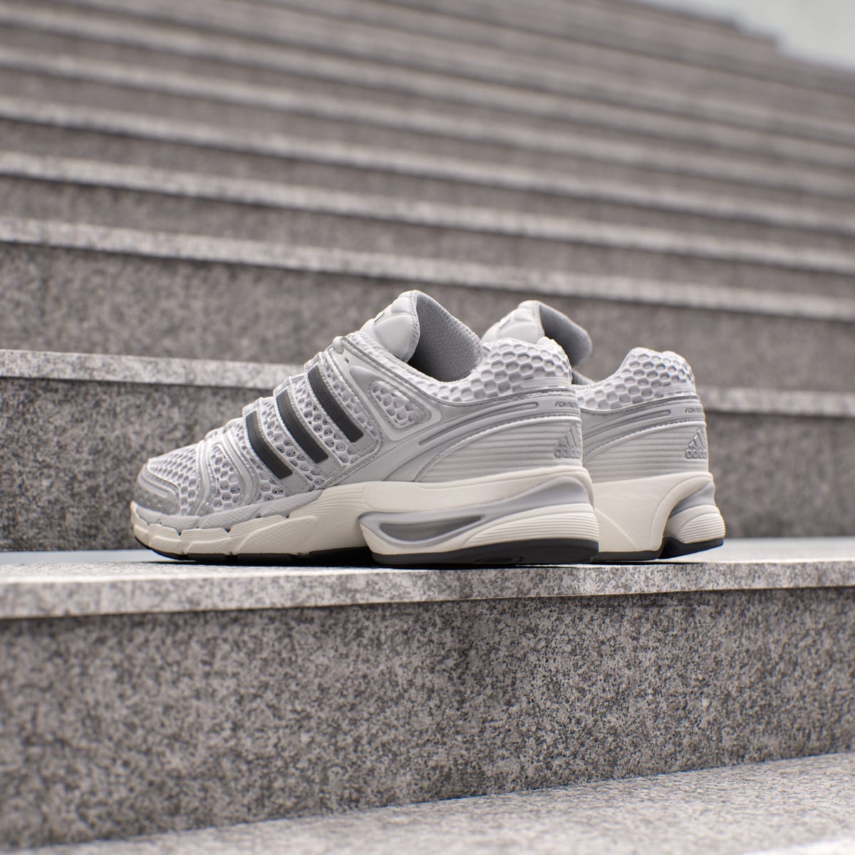 adidas Women's Adistar Control 5 Shoes - Silver Metallic / Grey One / Core Black