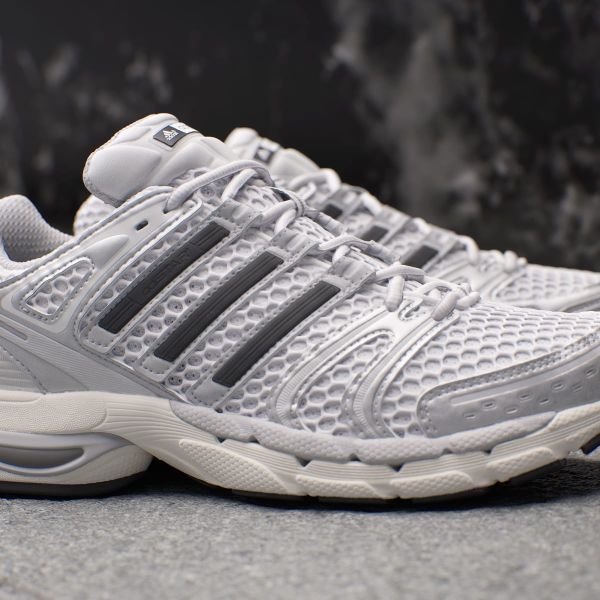 adidas Women's Adistar Control 5 Shoes - Silver Metallic / Grey One / Core Black