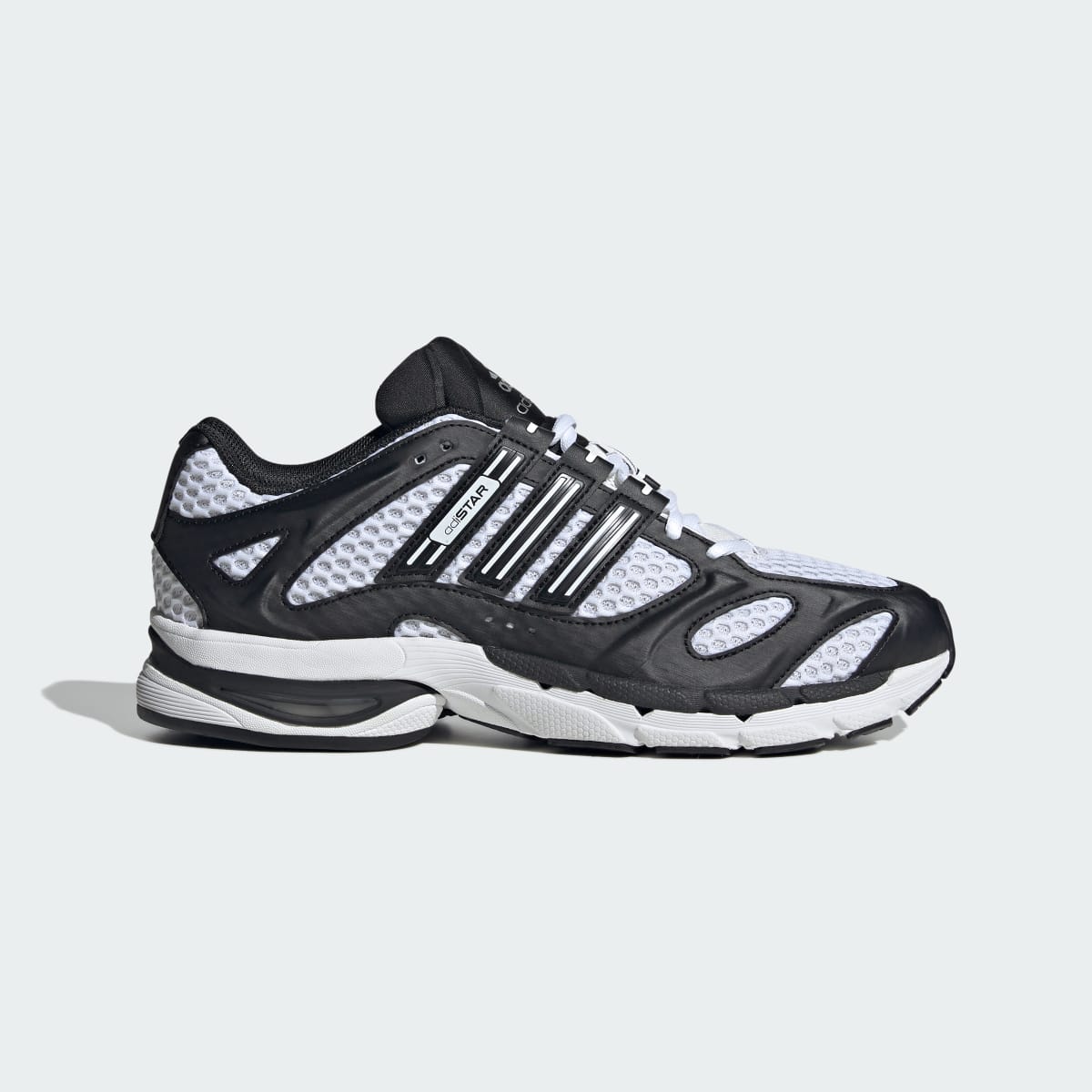 adidas Men's Adistar MLD Shoes - Cloud White / Core Black / Silver Metallic