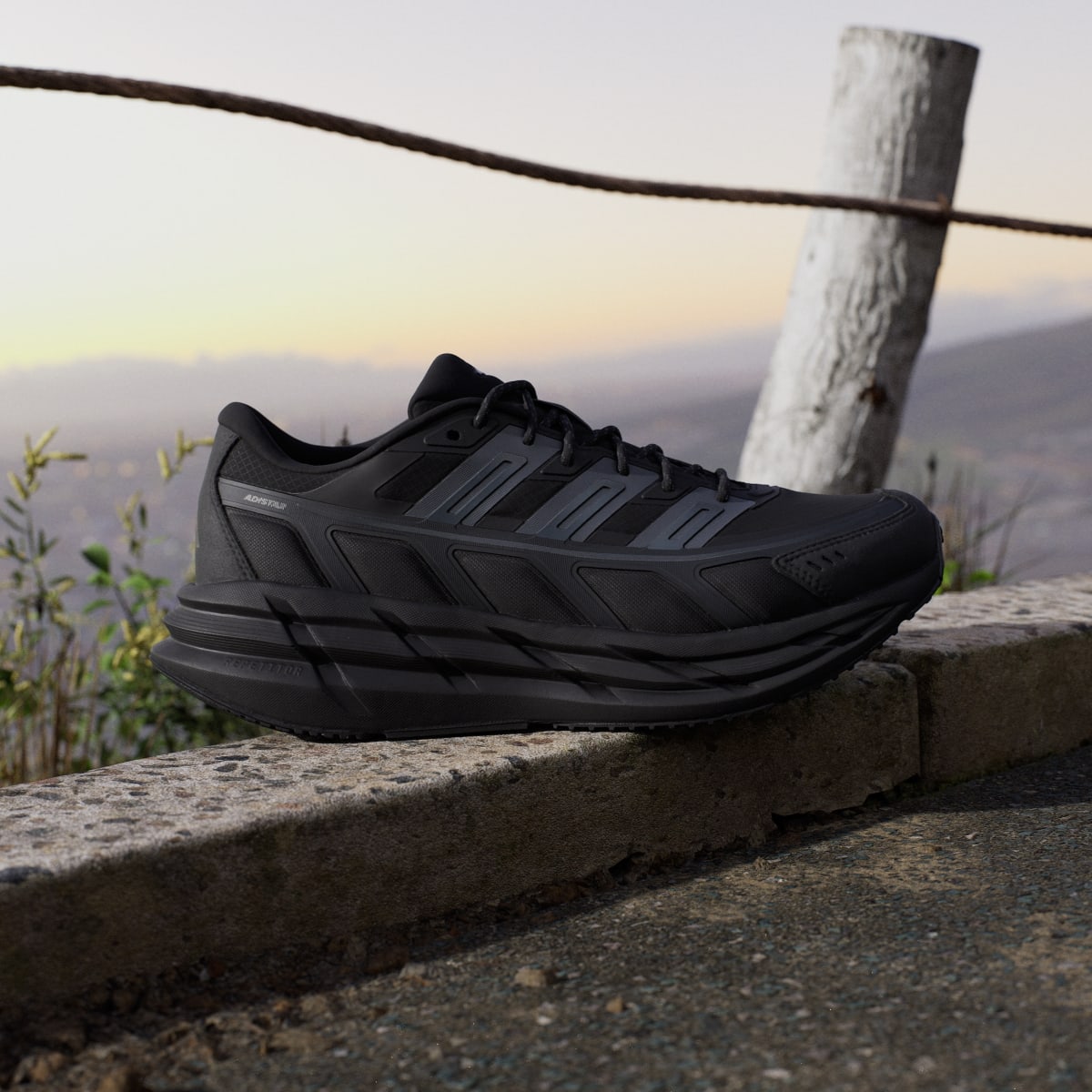 adidas Men's Adistar SPW Shoes - Core Black / Grey Six / Night Grey