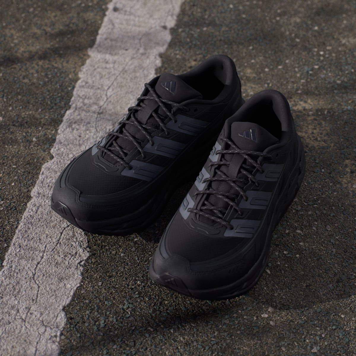 adidas Men's Adistar SPW Shoes - Core Black / Grey Six / Night Grey