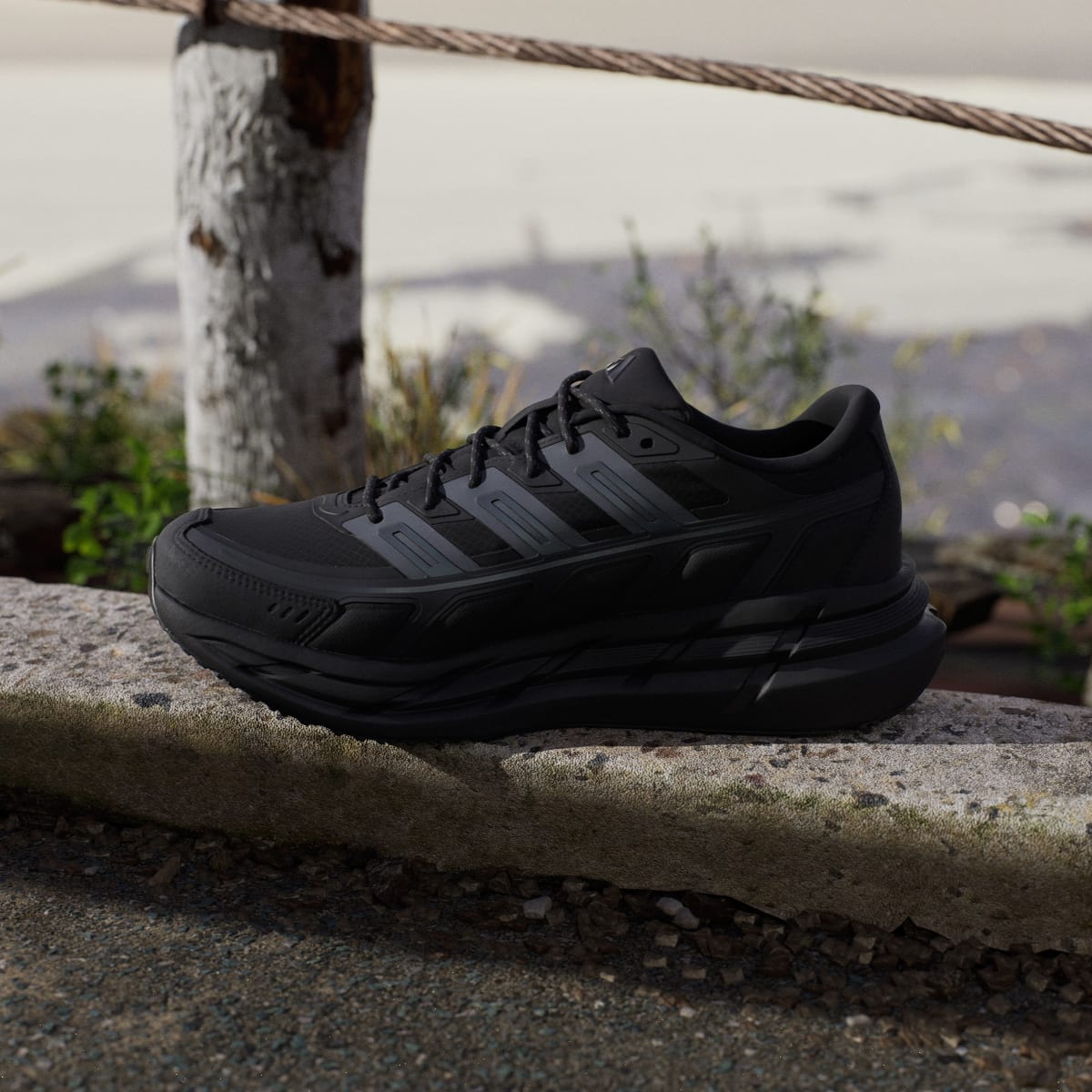 adidas Men's Adistar SPW Shoes - Core Black / Grey Six / Night Grey