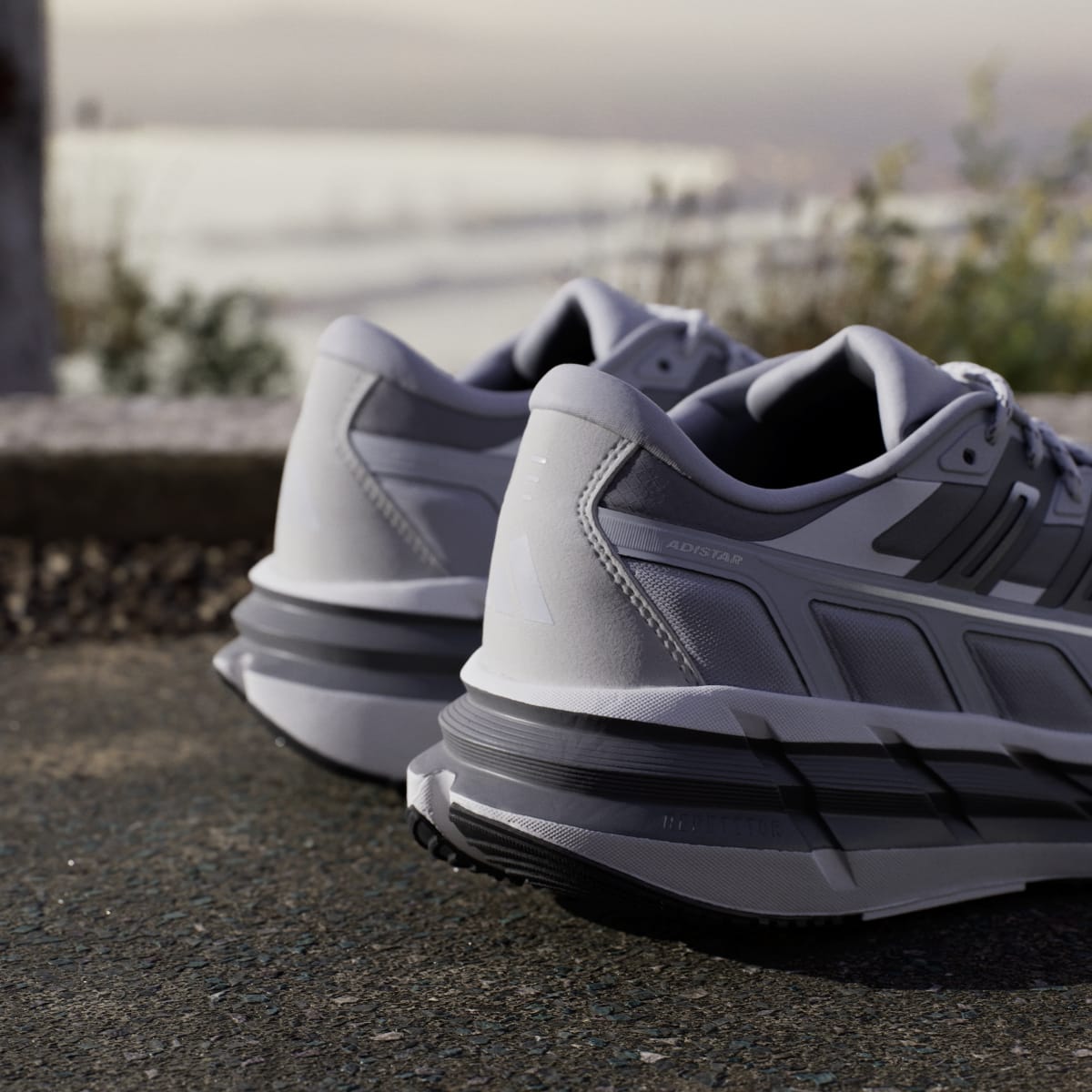 adidas Men's Adistar SPW Shoes - Halo Silver / Grey Four / Grey Two