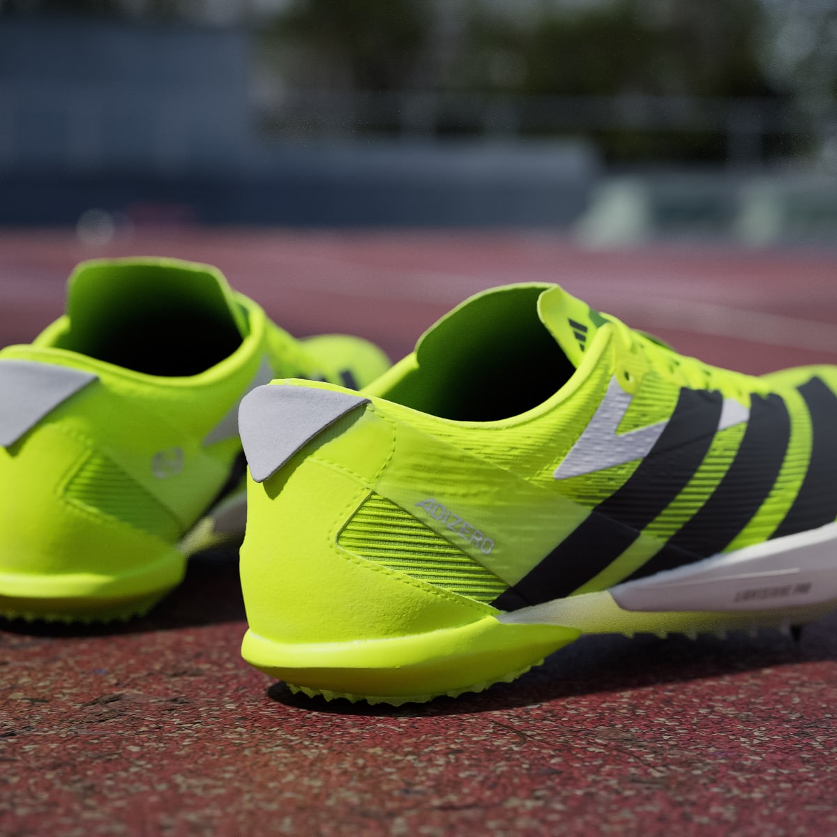 adidas Men's Adizero Ambition Shoes - Lucid Lemon / Core Black / Halo Silver