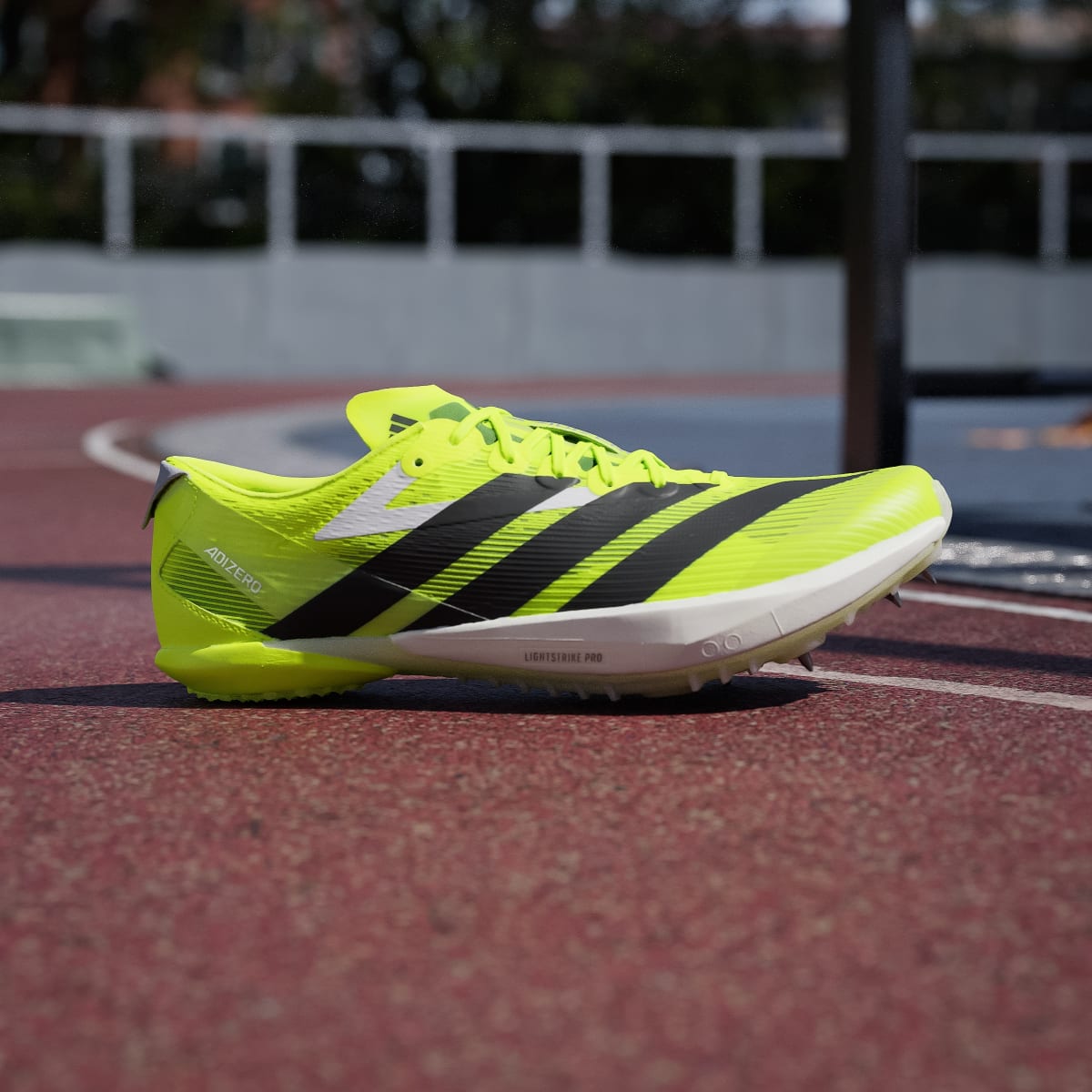 adidas Men's Adizero Ambition Shoes - Lucid Lemon / Core Black / Halo Silver