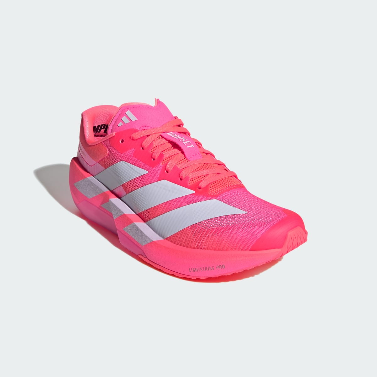 adidas Women's Adizero Dropset Pro Training Shoes - Solar Turbo / Frozen Purple / Lucid Pink