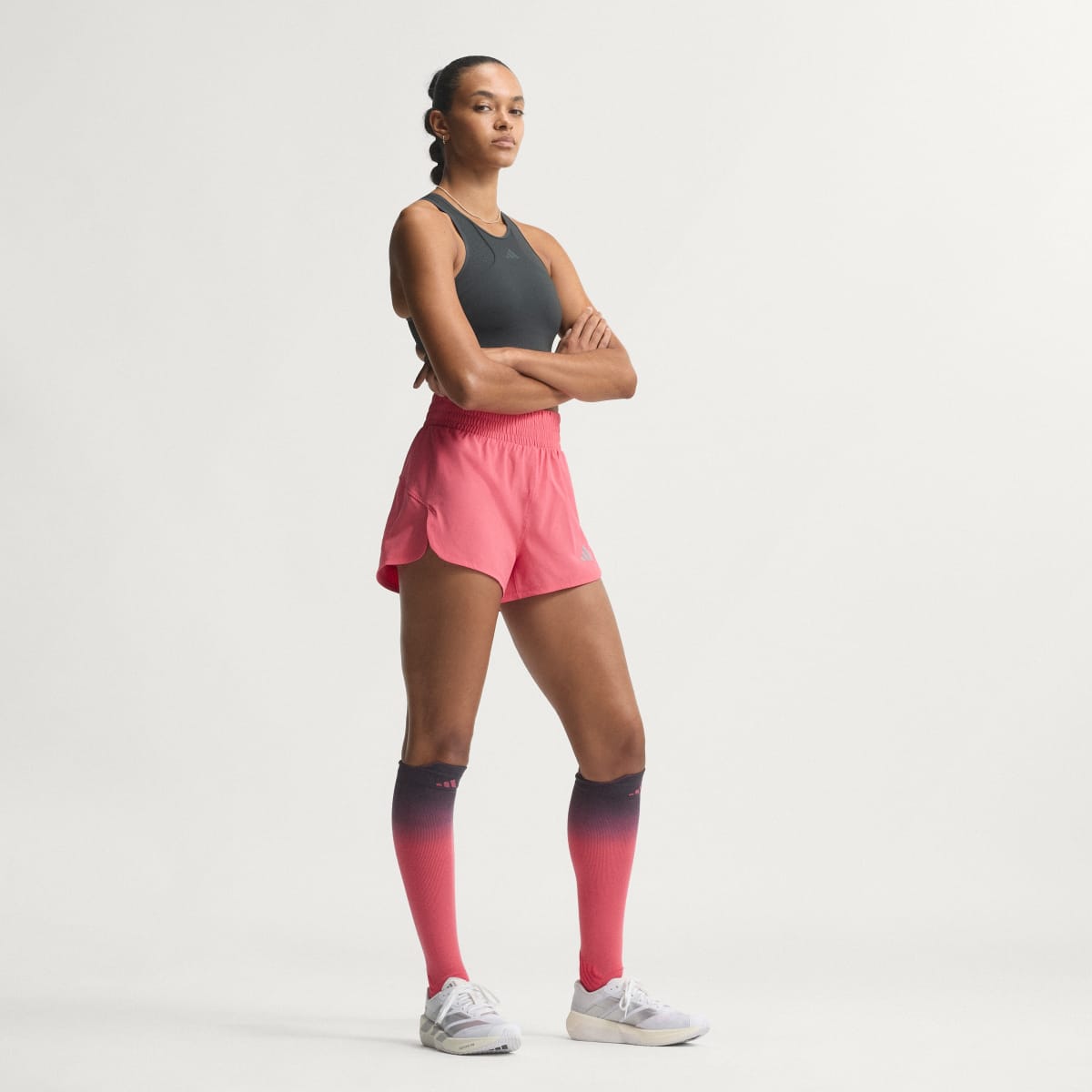 adidas Women's Adizero Dropset Pro Training Shoes - Cloud White / Silver Metallic / Cloud White