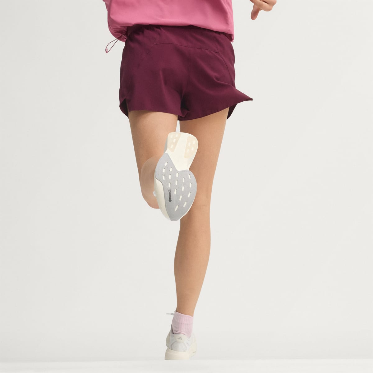 adidas Women's Adizero EVO SL EXO Shoes - Cloud White / Zero Metalic / Core White