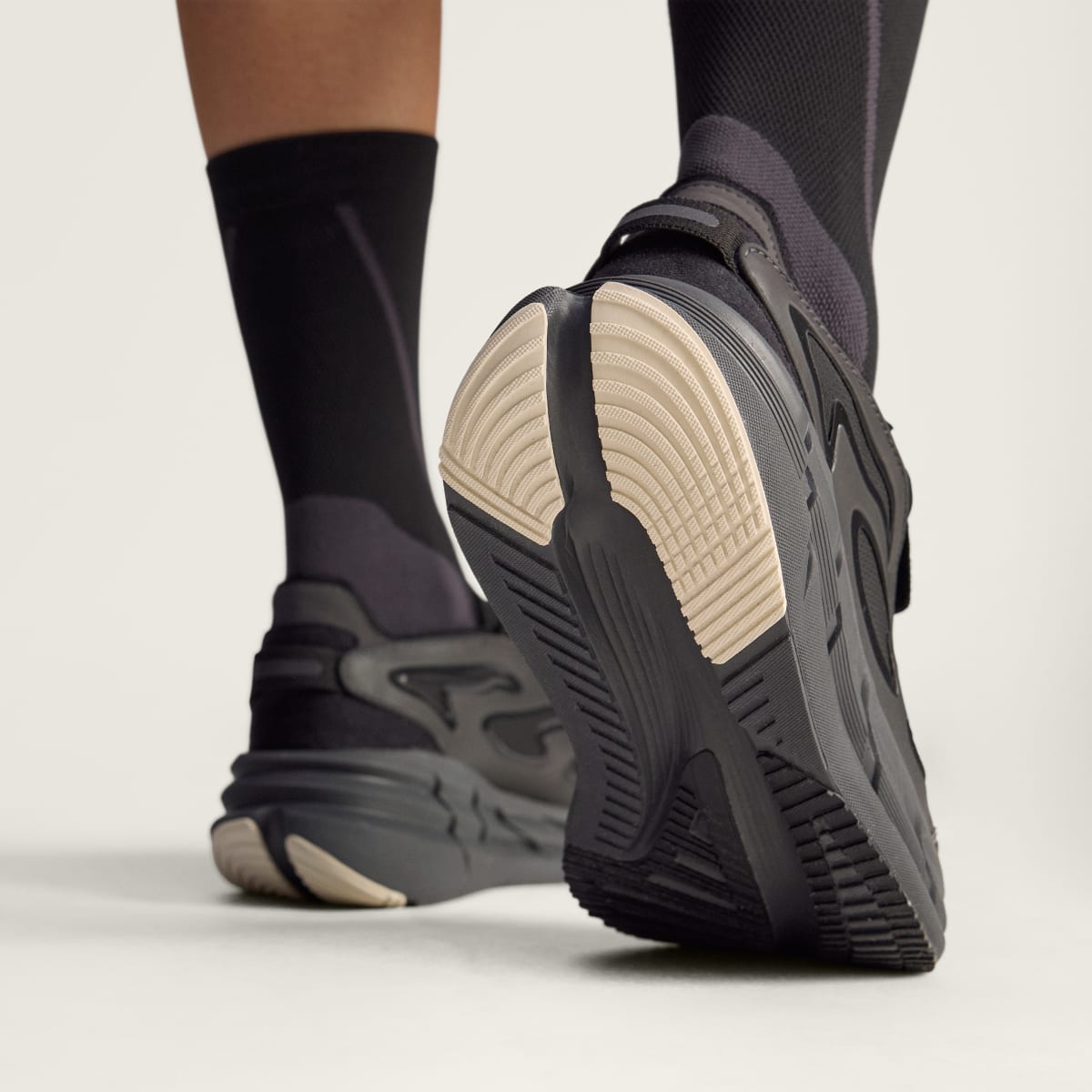 adidas Women's By Stella McCartney Adistar - Core Black / Utility Black / Almond Milk-Smc