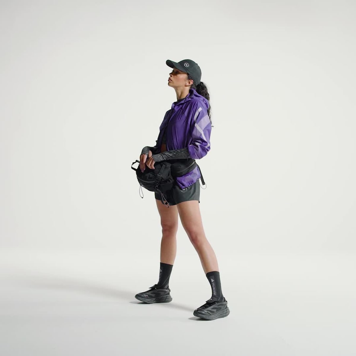 adidas Women's By Stella McCartney Adistar - Core Black / Utility Black / Almond Milk-Smc