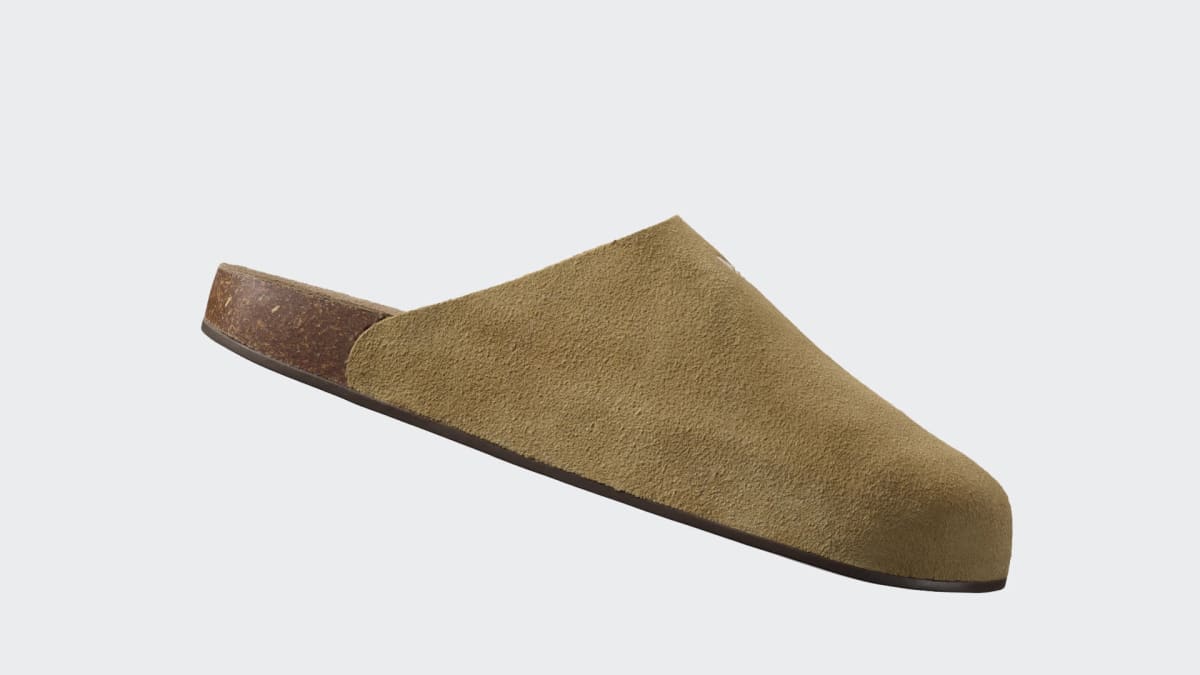 adidas Women's Adimule Slides - Golden Beige / Golden Beige / Gum