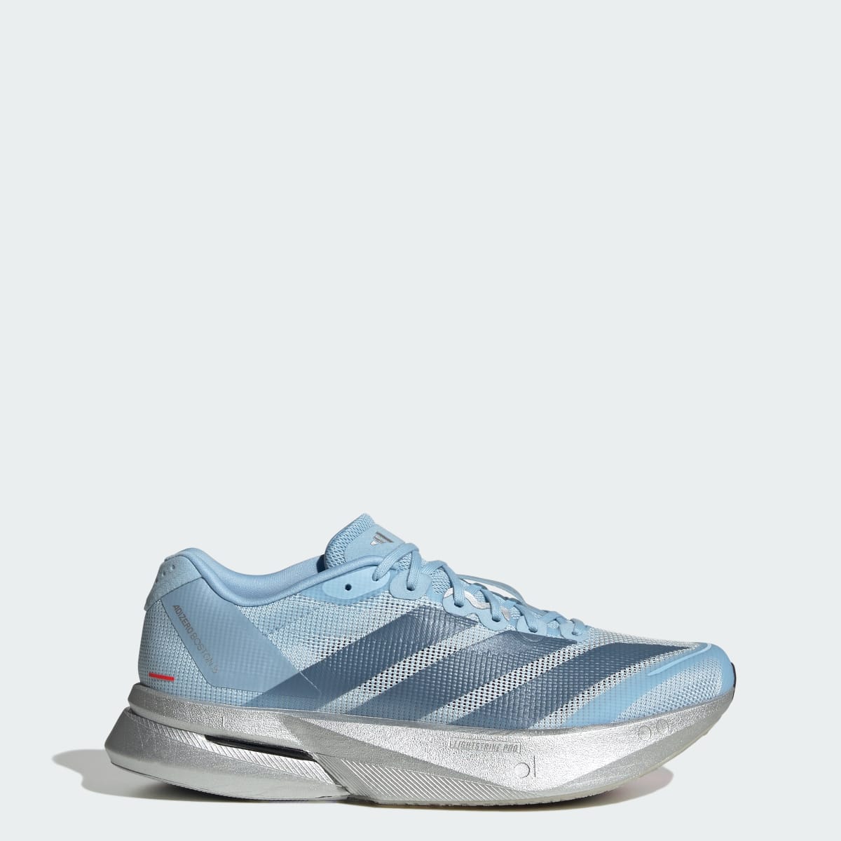 adidas Women's Adizero Boston 13 Running Shoes - Clear Sky / Steel Rw / Silver Metallic
