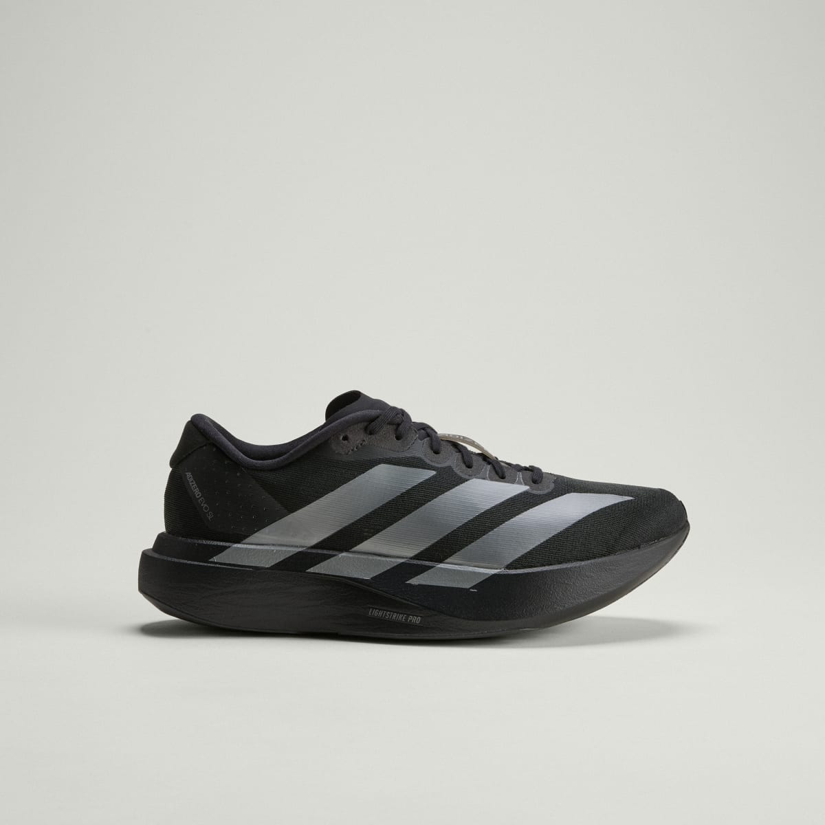 adidas Women's Adizero EVO SL Shoes - Core Black / Iron Metallic / Core Black