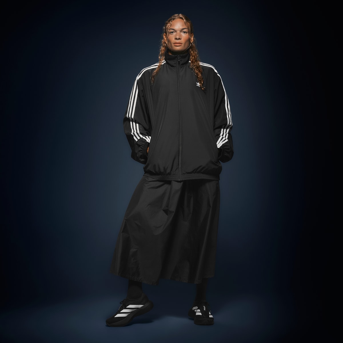 adidas Women's Adizero EVO SL Shoes - Core Black / Iron Metallic / Core Black