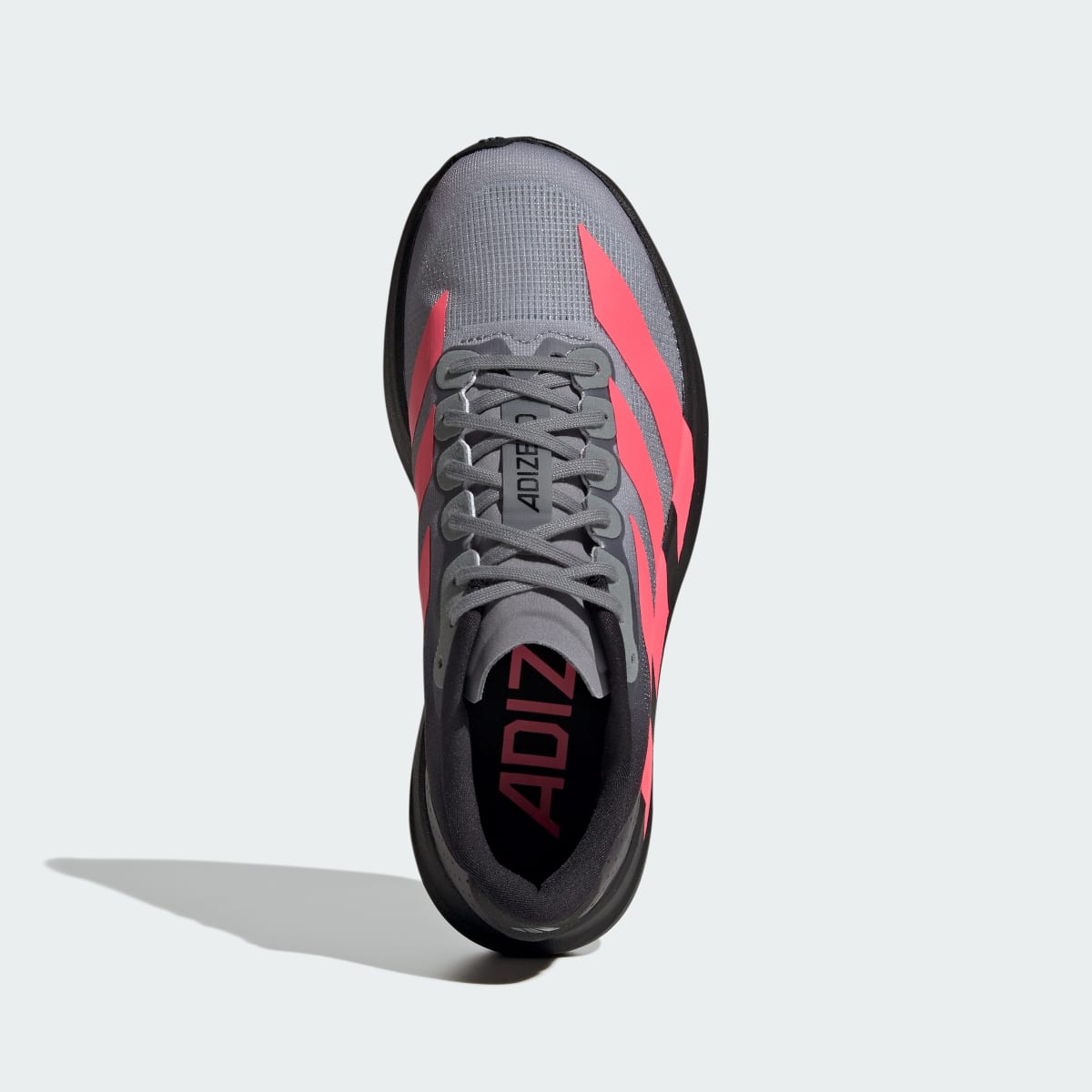adidas Women's Adizero EVO SL Shoes - Grey / Solar Turbo / Light Onix