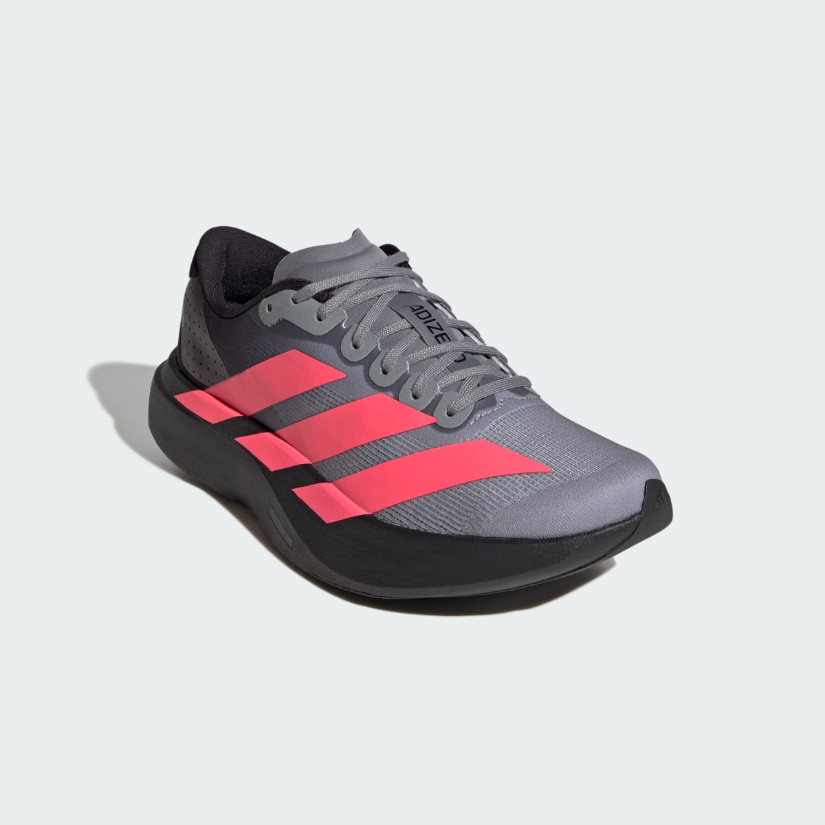 adidas Women's Adizero EVO SL Shoes - Grey / Solar Turbo / Light Onix