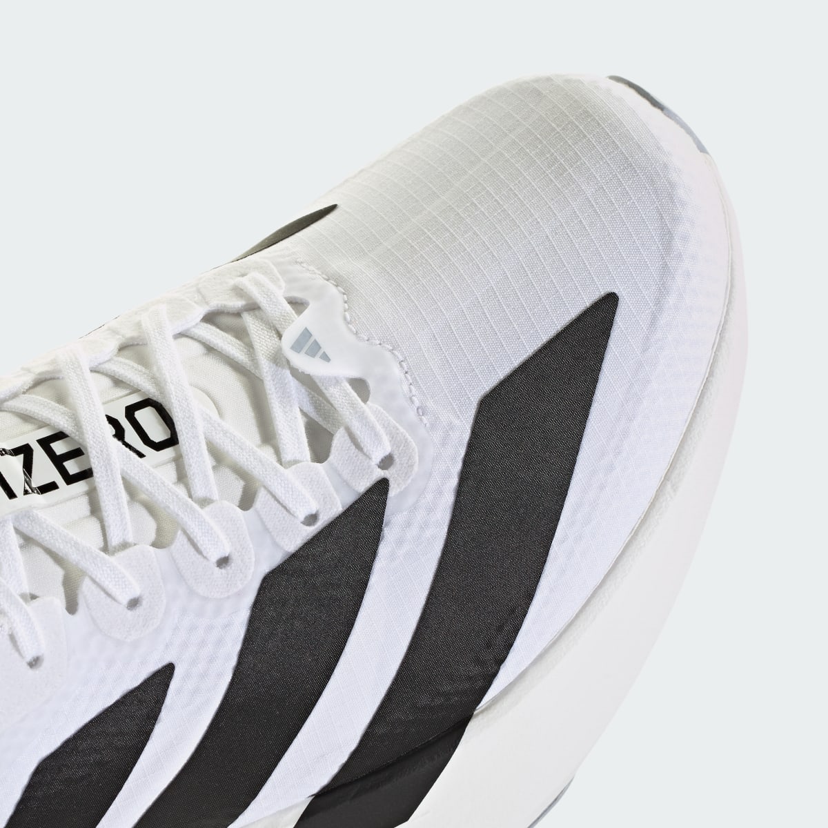 adidas Women's Adizero EVO SL Woven Running Shoes - Cloud White / Core Black / Dash Grey