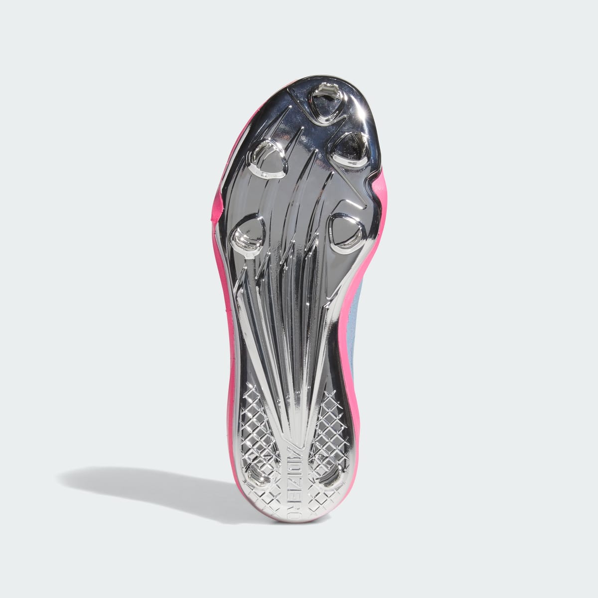 adidas Men's Adizero Electric+ 3.0 Adizero Racing Team Perfect Game Cleats - Solar Pink / Silver Metallic / Team Light Blue