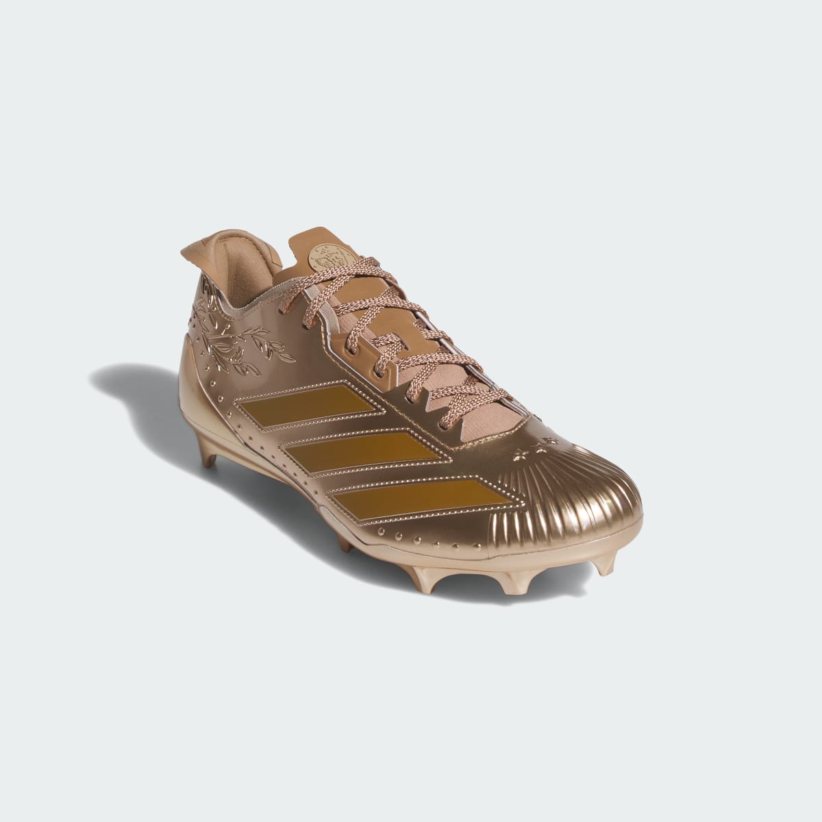 adidas Women's Adizero Electric II Coins Football Cleats - Copper Metallic / Bronze Strata / Copper Metallic