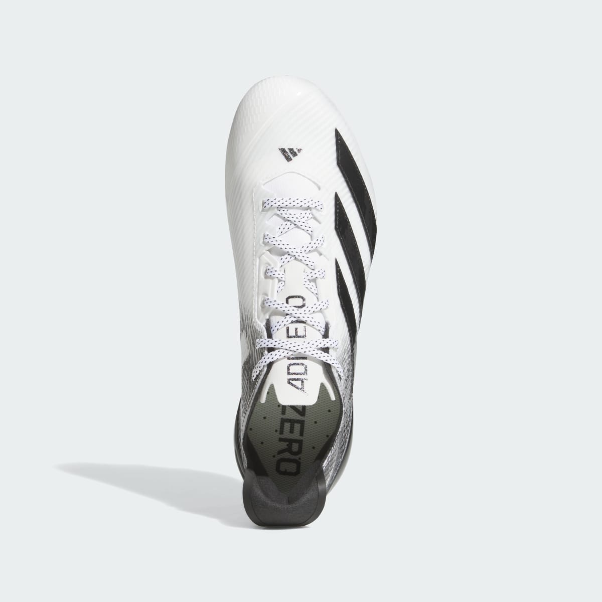 adidas Men's Adizero Electric II Football Cleats - Cloud White / Core Black / Cloud White