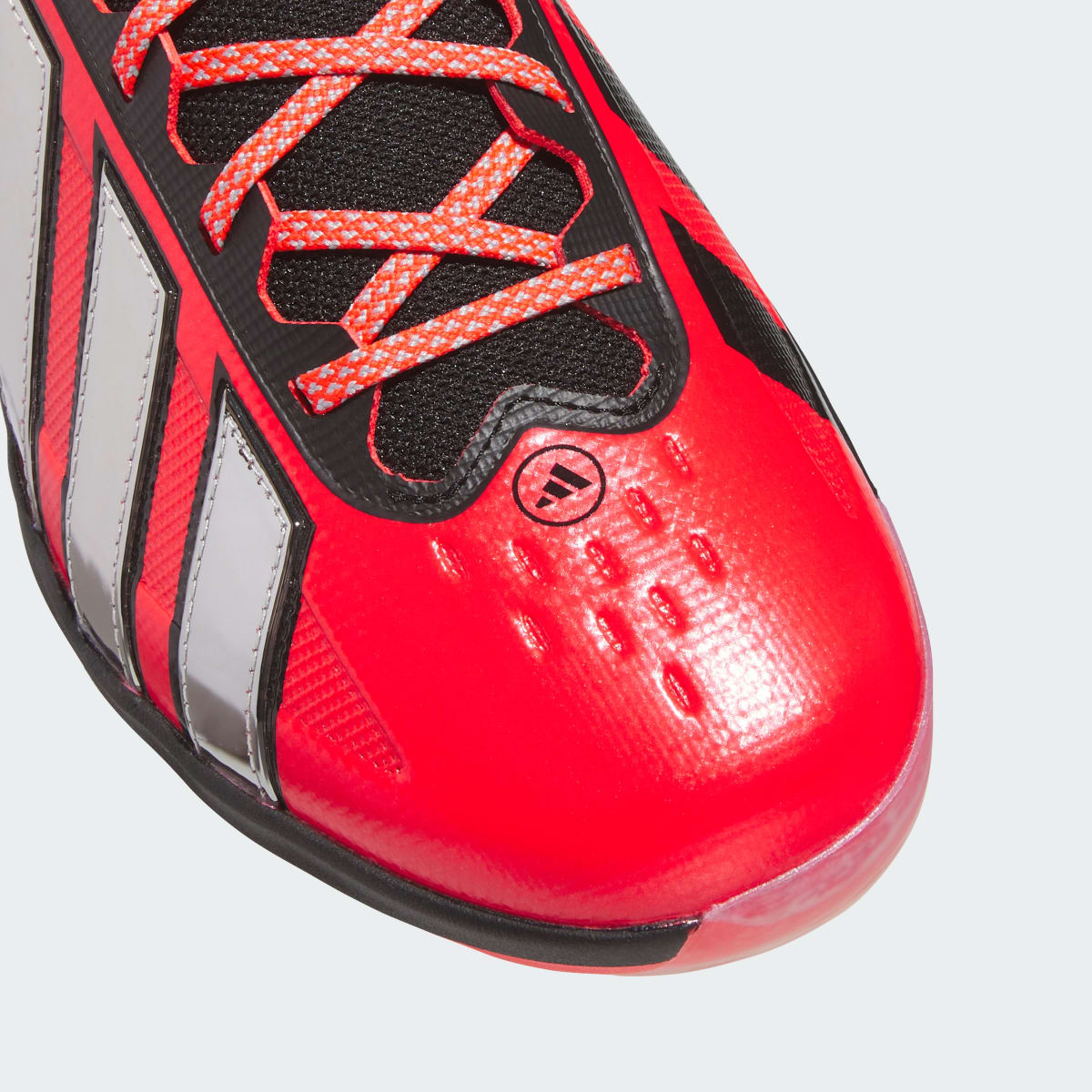 adidas Men's Adizero Impact 3.0 TPU Cleats Racing Team - Lucid Red / Silver Metallic / Core Black