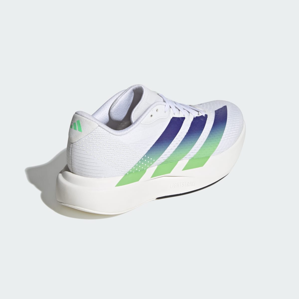 adidas Men's Adizero Pacer Shoes - Cloud White / Beam Green / Night Flash