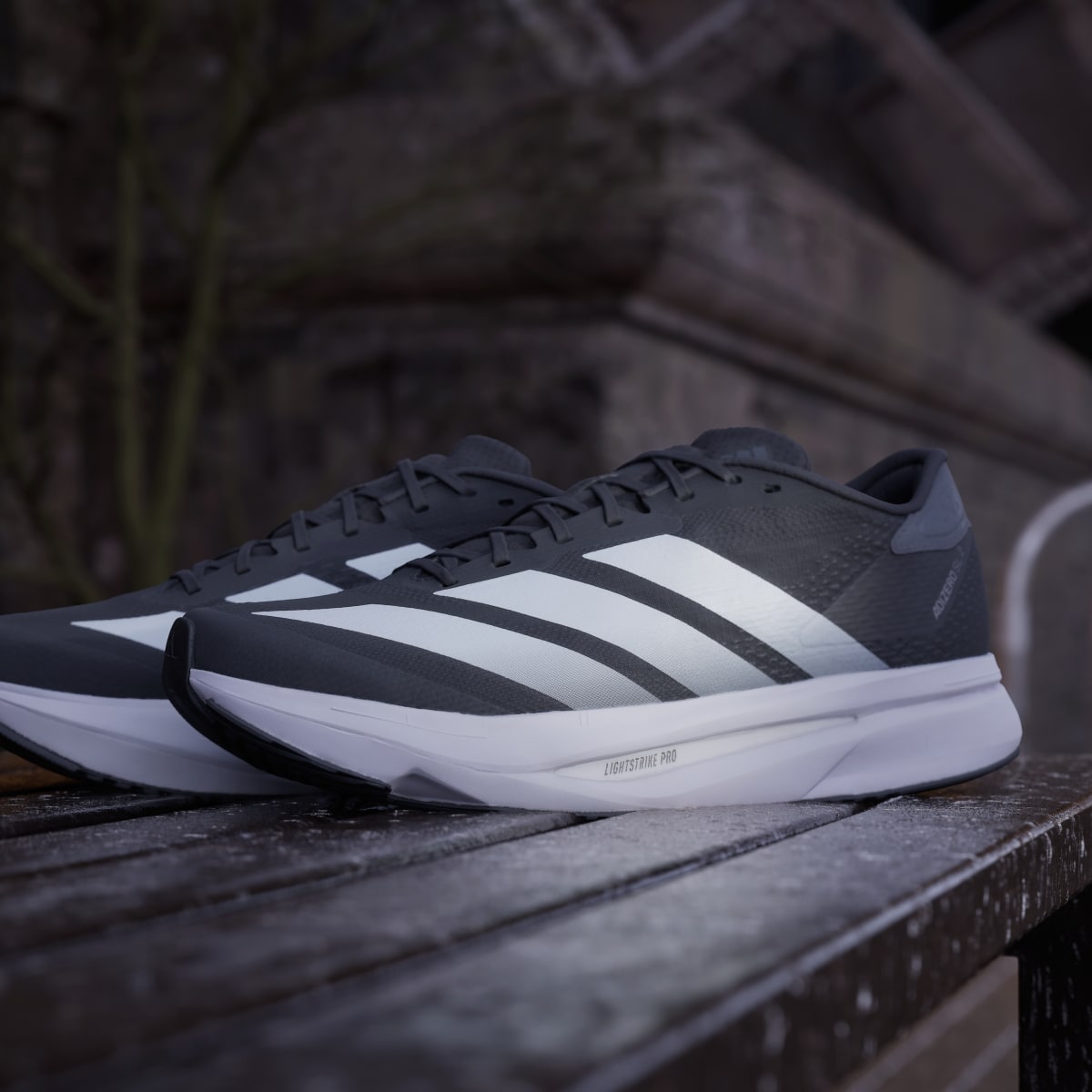 adidas Men's Adizero SL 2 Shoes - Core Black / Cloud White / Grey Five