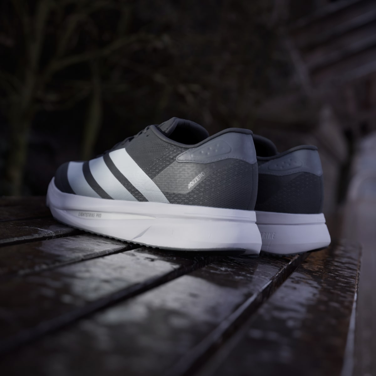 adidas Men's Adizero SL 2 Shoes - Core Black / Cloud White / Grey Five
