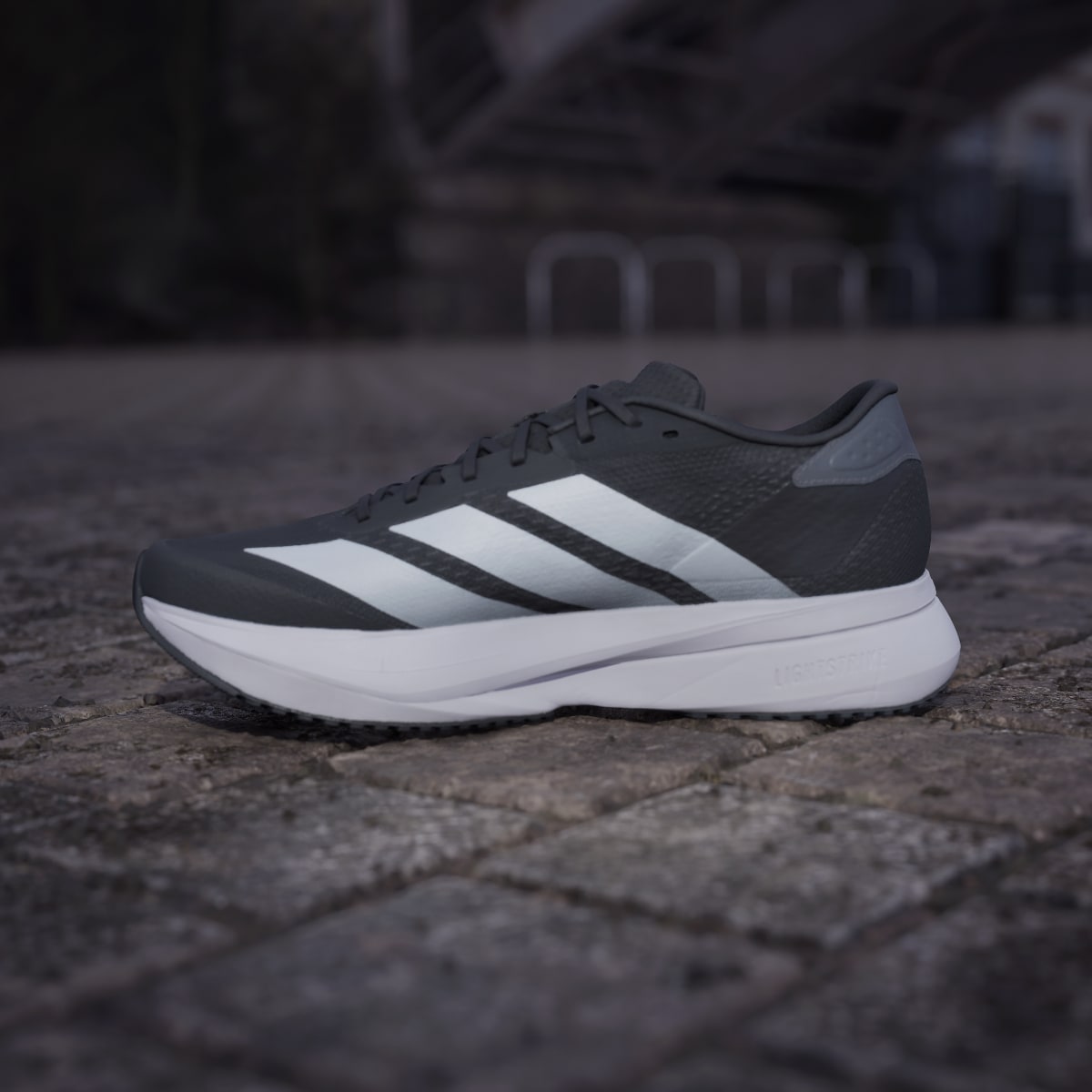 adidas Men's Adizero SL 2 Shoes - Core Black / Cloud White / Grey Five