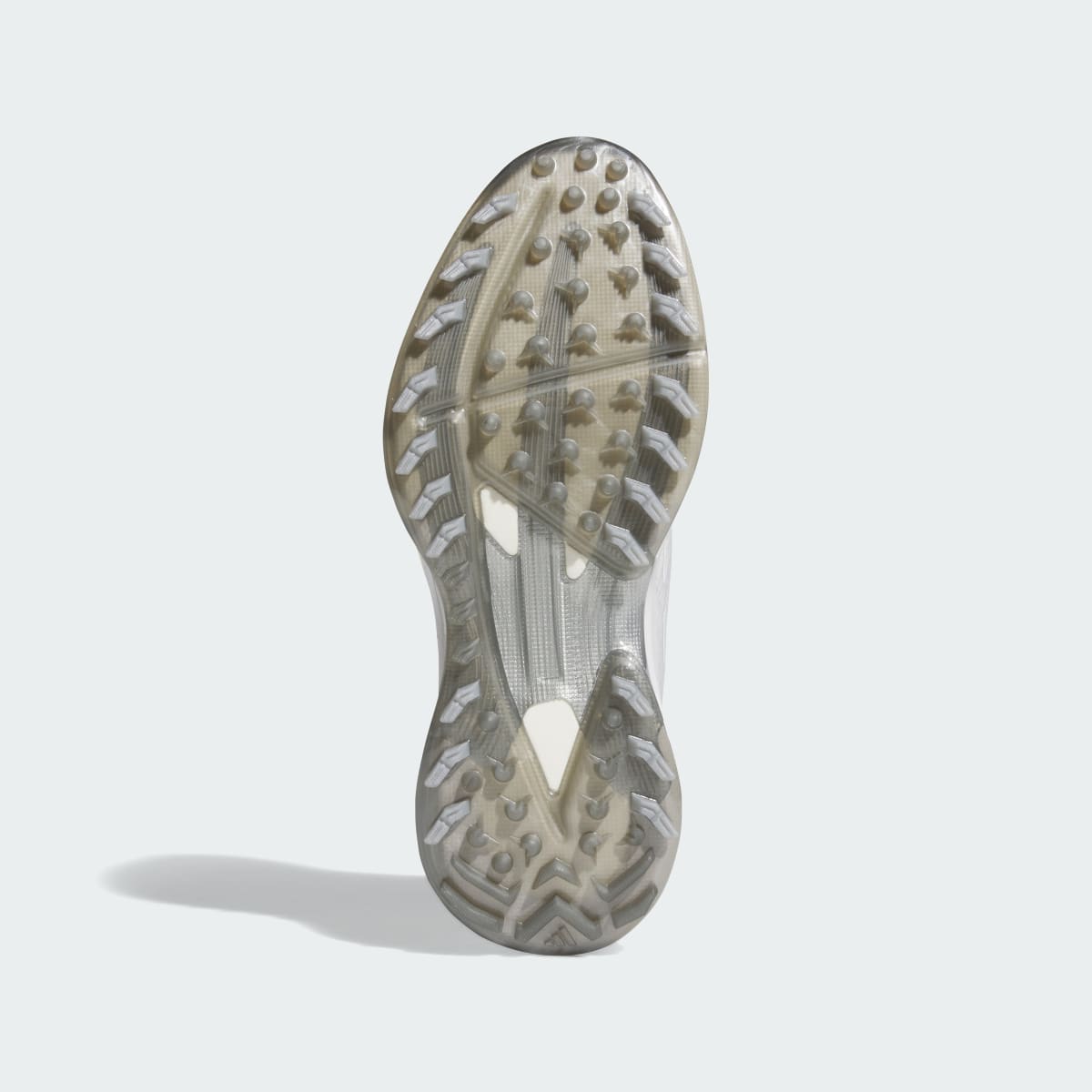 adidas Men's Adizero ZG Spikeless Golf Shoes - Cloud White / Grey Three / Silver Metallic