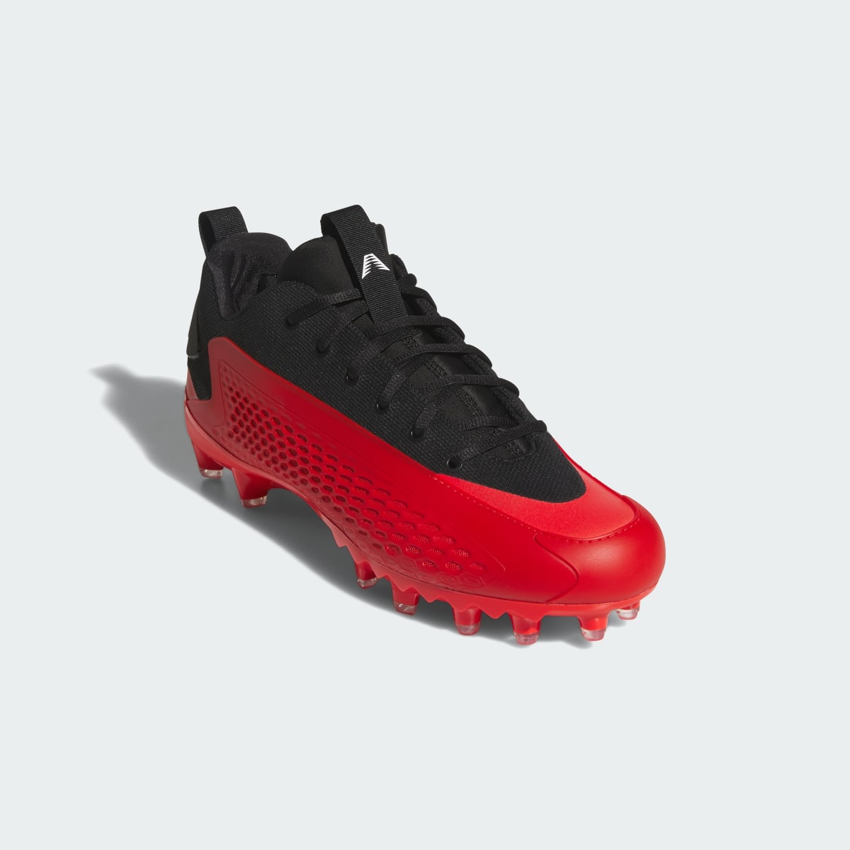 adidas Men's Anthony Edwards 1 Low Football Cleat - Core Black / Red / Cloud White