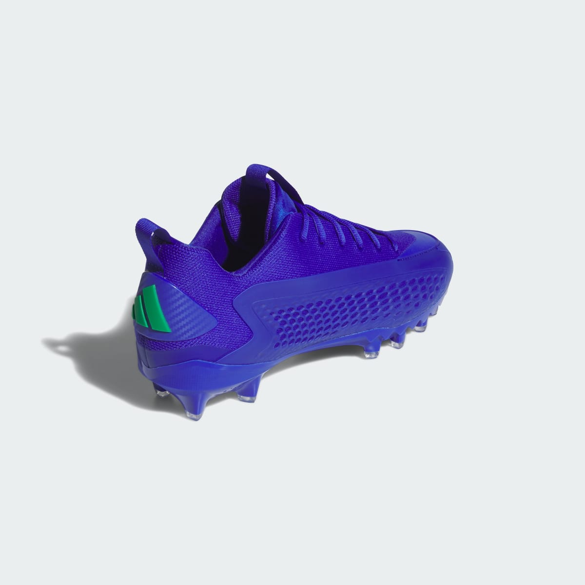 adidas Men's Anthony Edwards 1 Low Football Cleat - Lucid Blue / Green / Lucid Blue