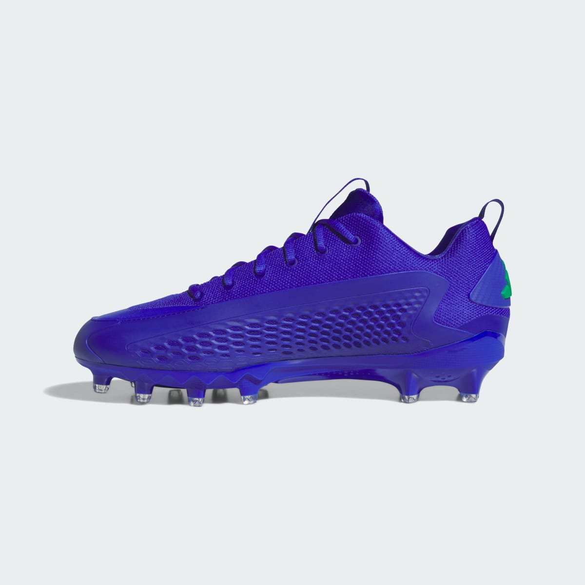 adidas Men's Anthony Edwards 1 Low Football Cleat - Lucid Blue / Green / Lucid Blue