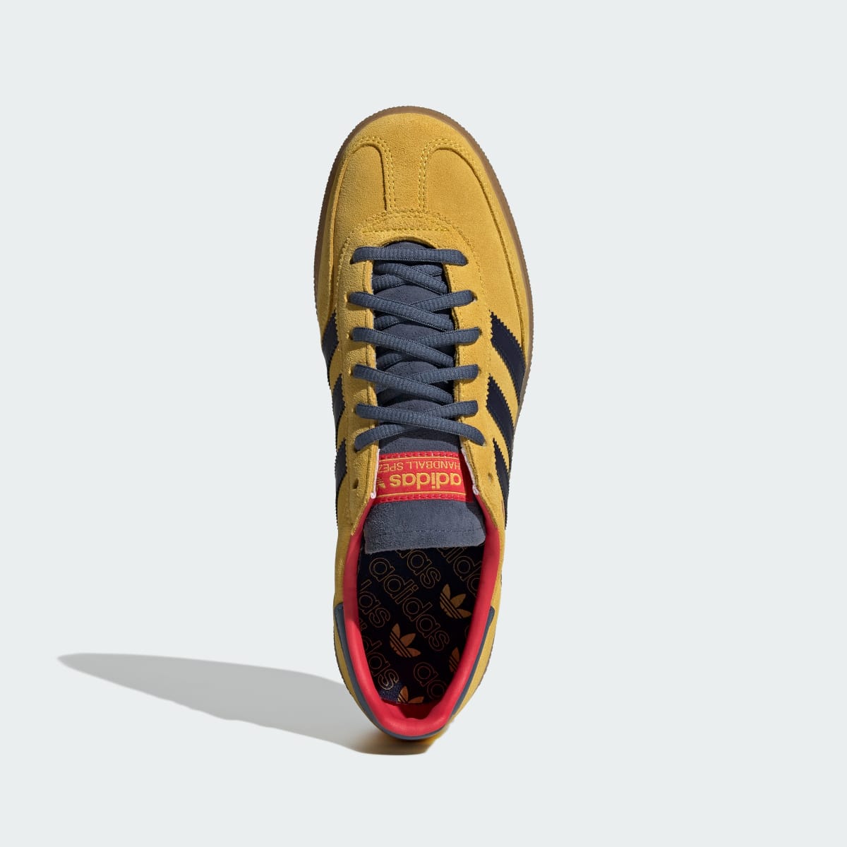 adidas Men's Arsenal FC Handball Spezial Shoes - Hazy Yellow / Collegiate Navy / Preloved Ink